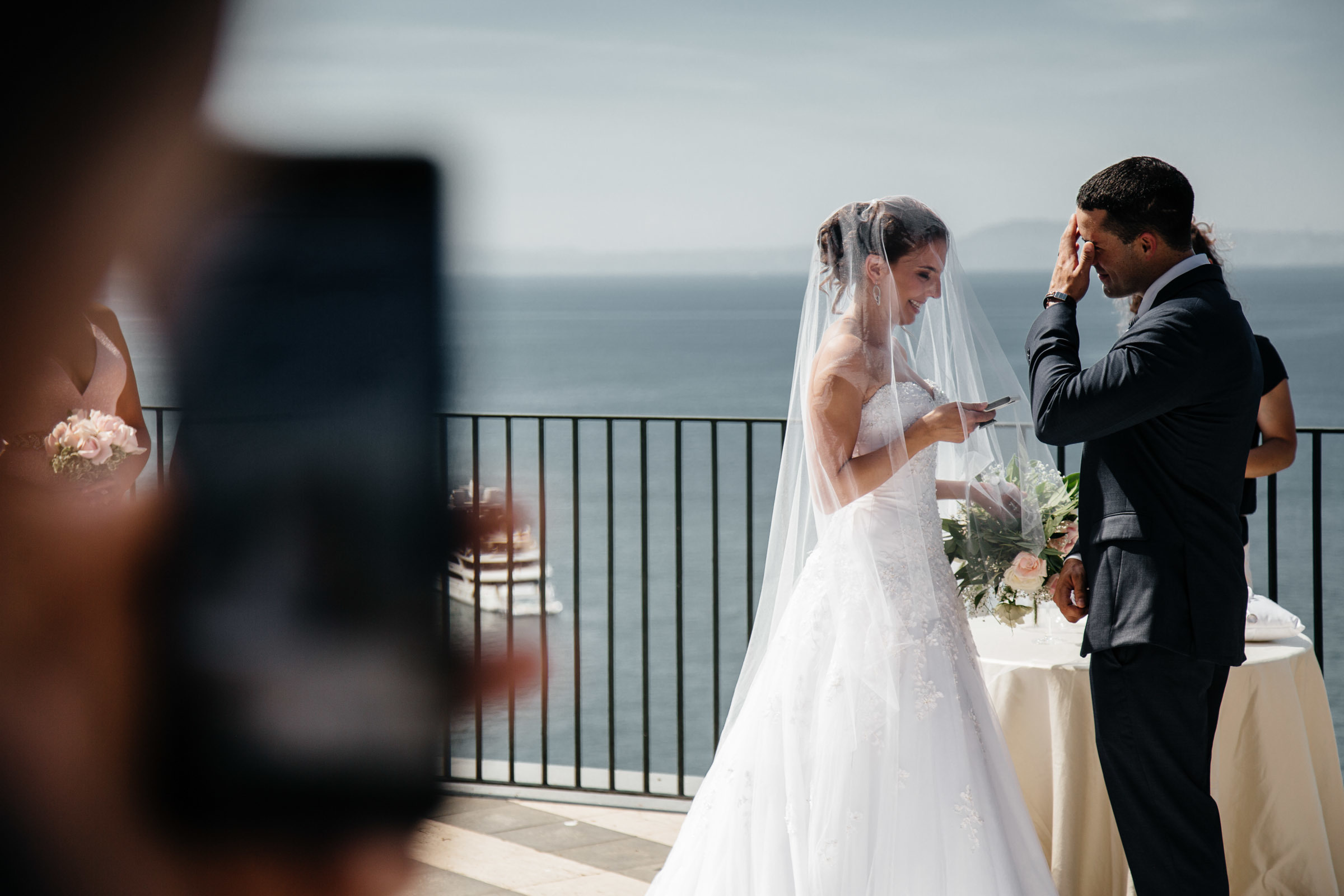 Wedding in Italy, in the romantic city of Sorrento. Worldwide Wedding Photography Demskoy Studio