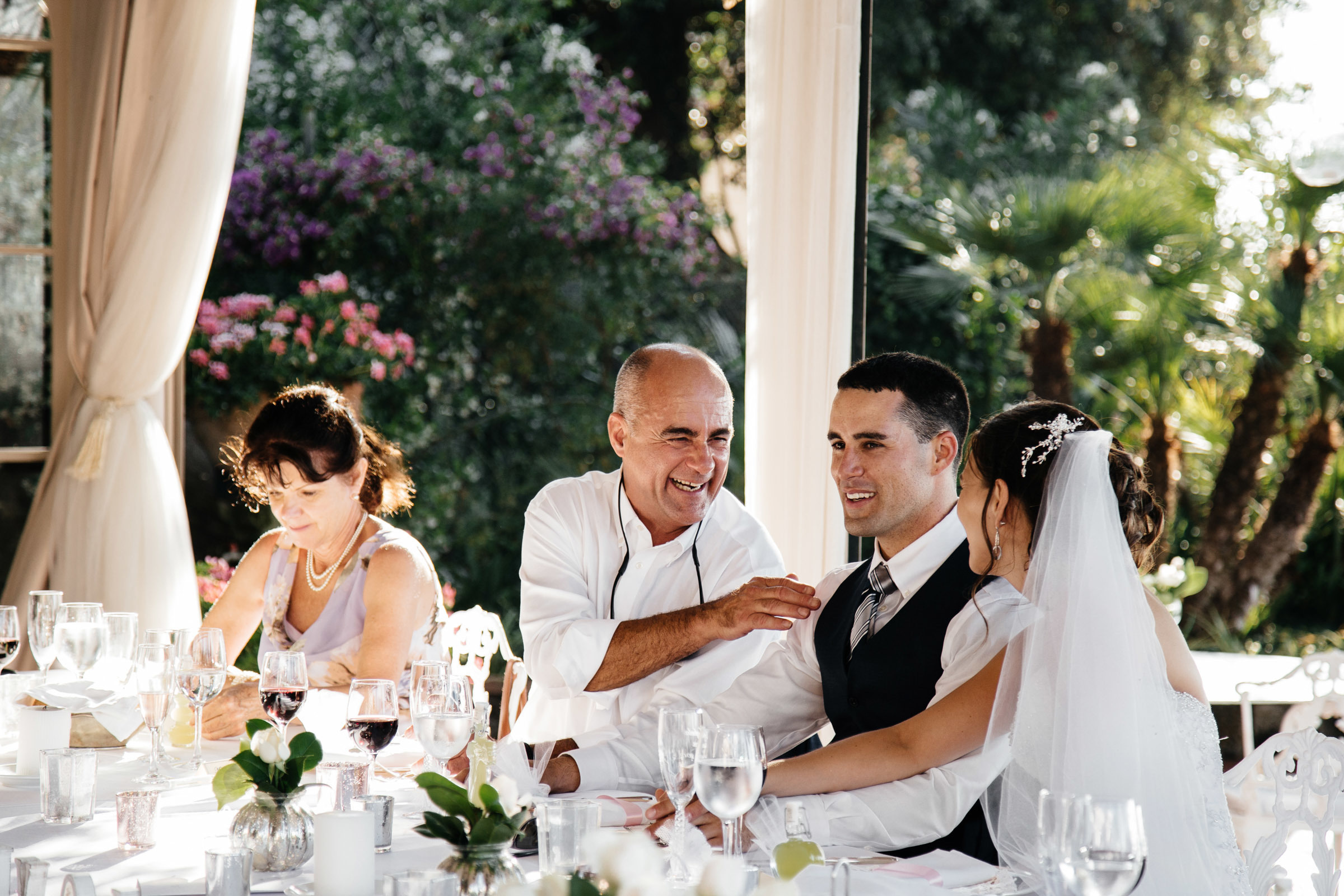 Wedding in Italy, in the romantic city of Sorrento. Worldwide Wedding Photography Demskoy Studio