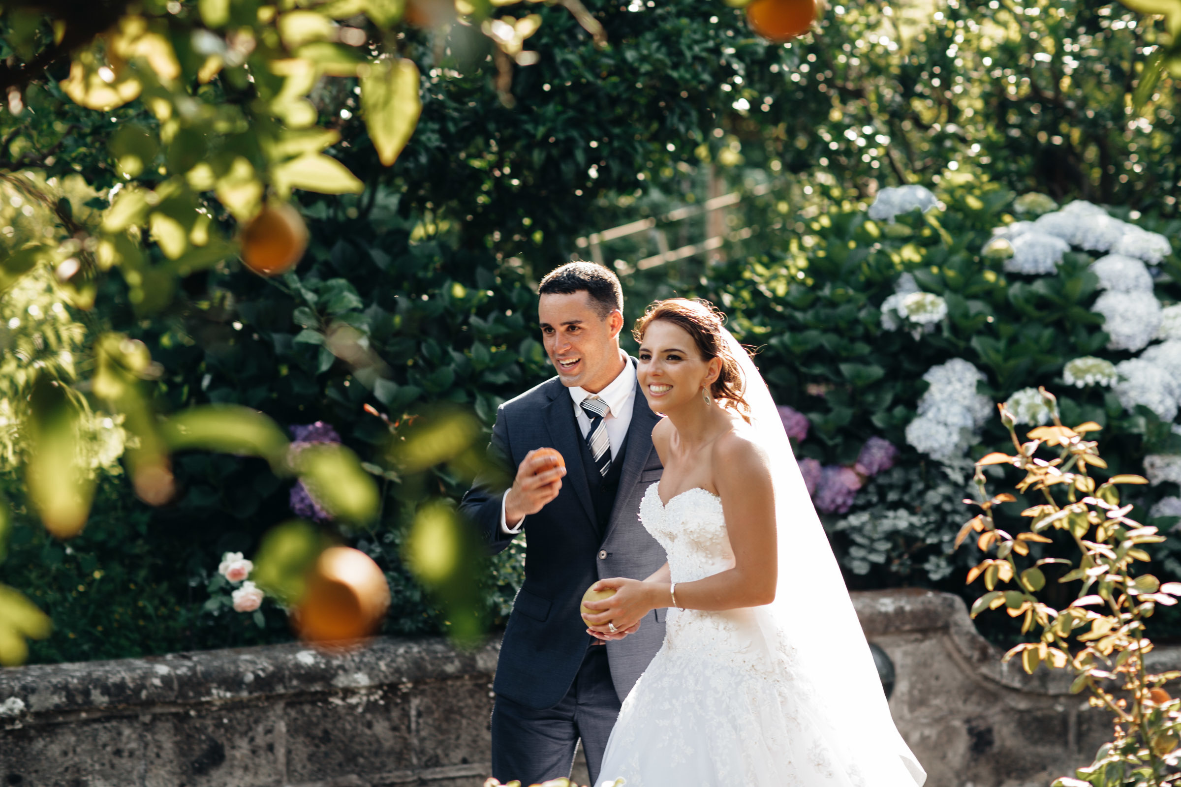 Wedding in Italy, in the romantic city of Sorrento. Worldwide Wedding Photography Demskoy Studio