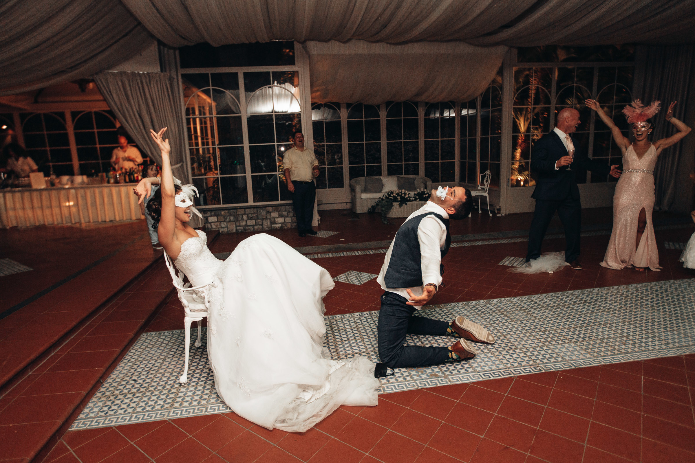 Wedding in Italy, in the romantic city of Sorrento. Worldwide Wedding Photography Demskoy Studio