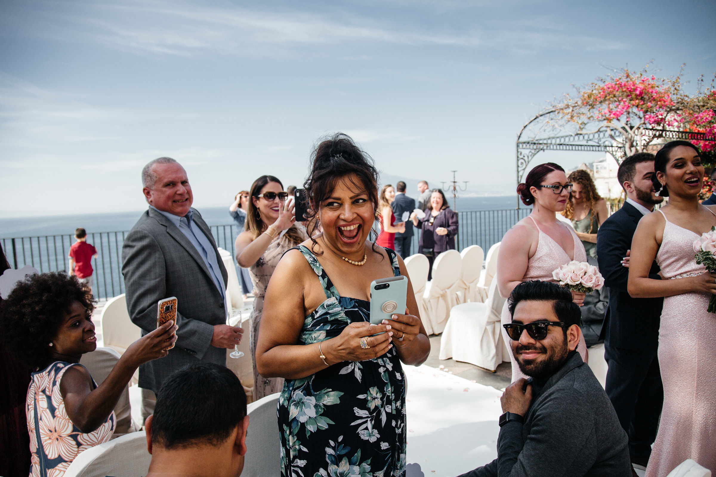 Wedding in Italy, in the romantic city of Sorrento. Worldwide Wedding Photography Demskoy Studio