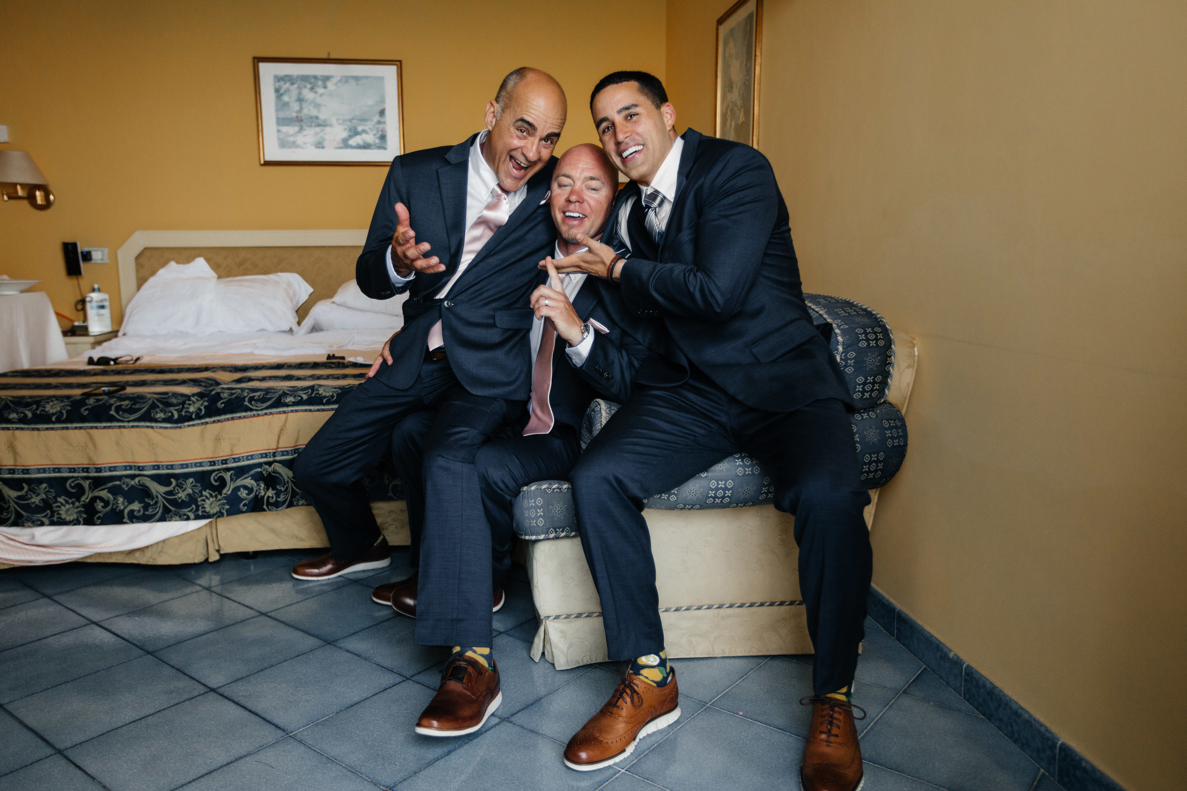 Wedding in Italy, in the romantic city of Sorrento. Worldwide Wedding Photography Demskoy Studio