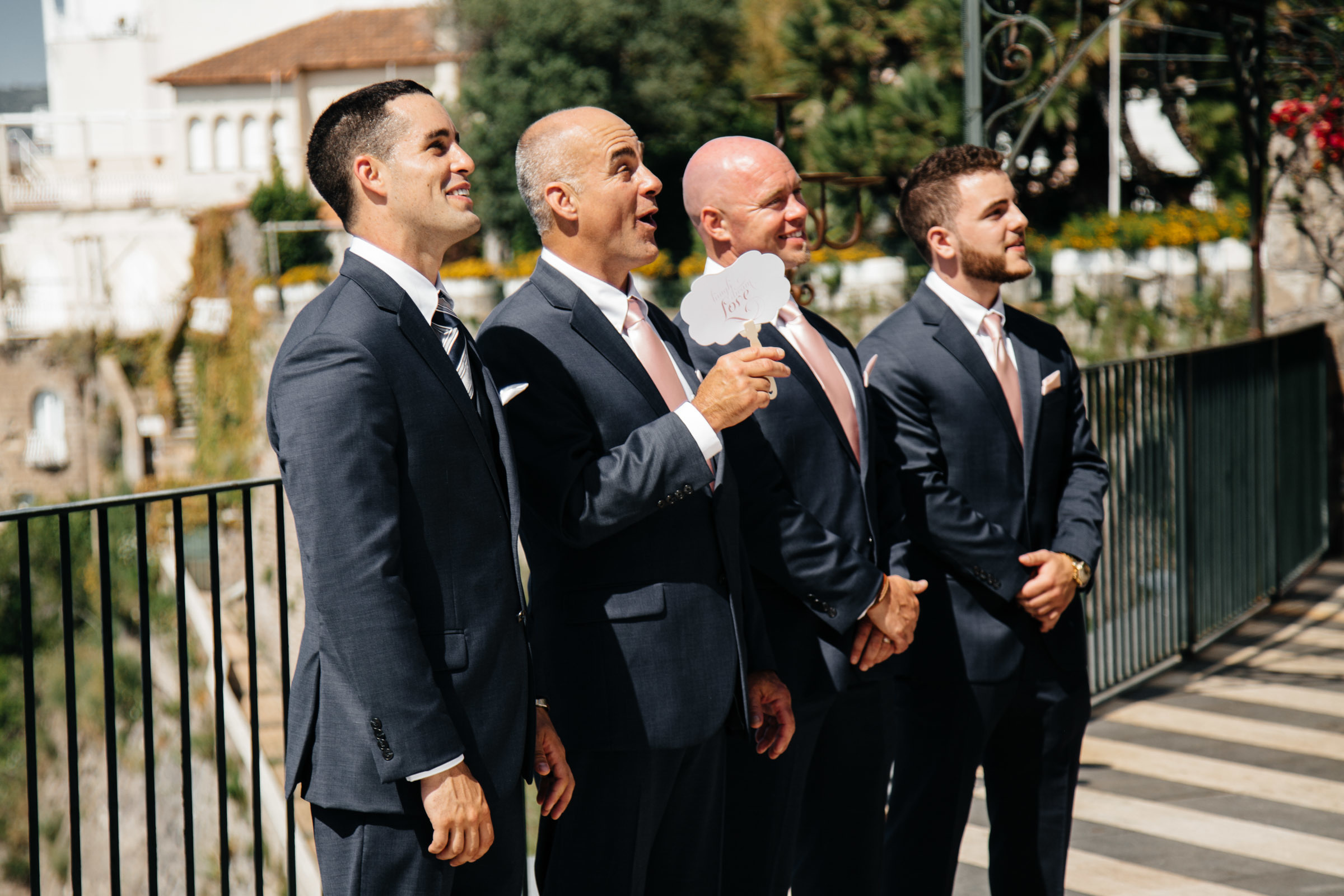 Wedding in Italy, in the romantic city of Sorrento. Worldwide Wedding Photography Demskoy Studio