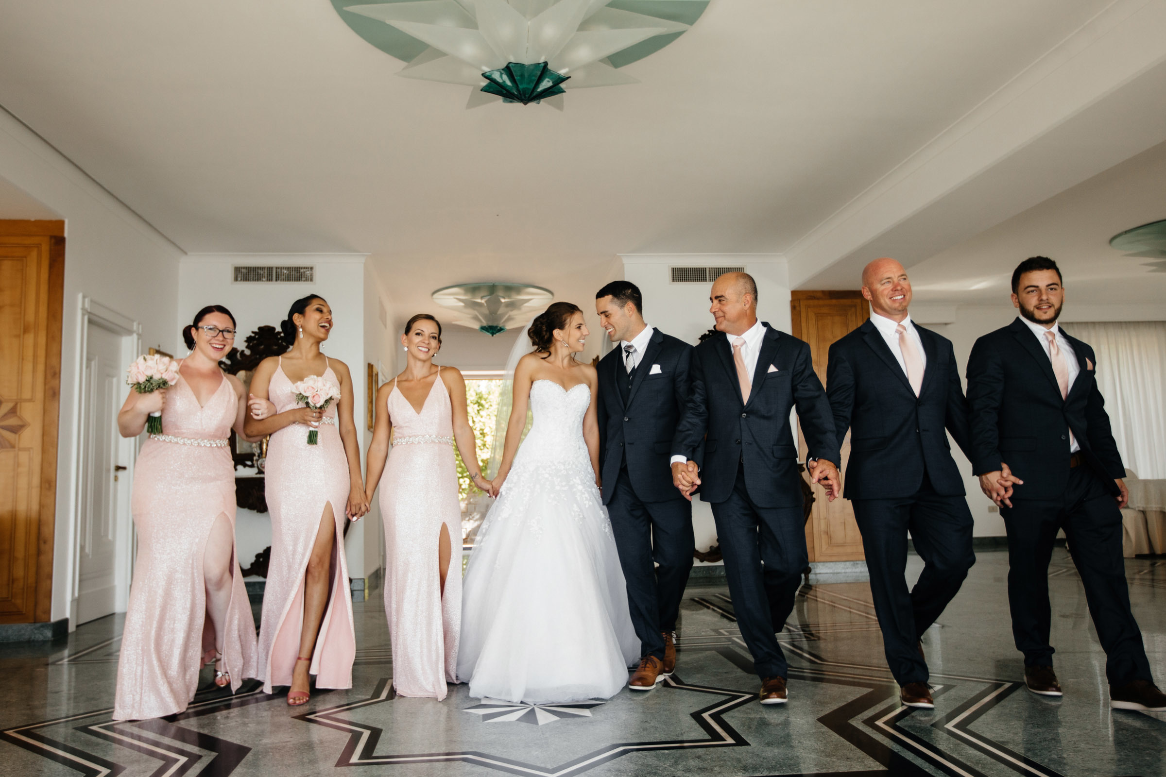 Wedding in Italy, in the romantic city of Sorrento. Worldwide Wedding Photography Demskoy Studio