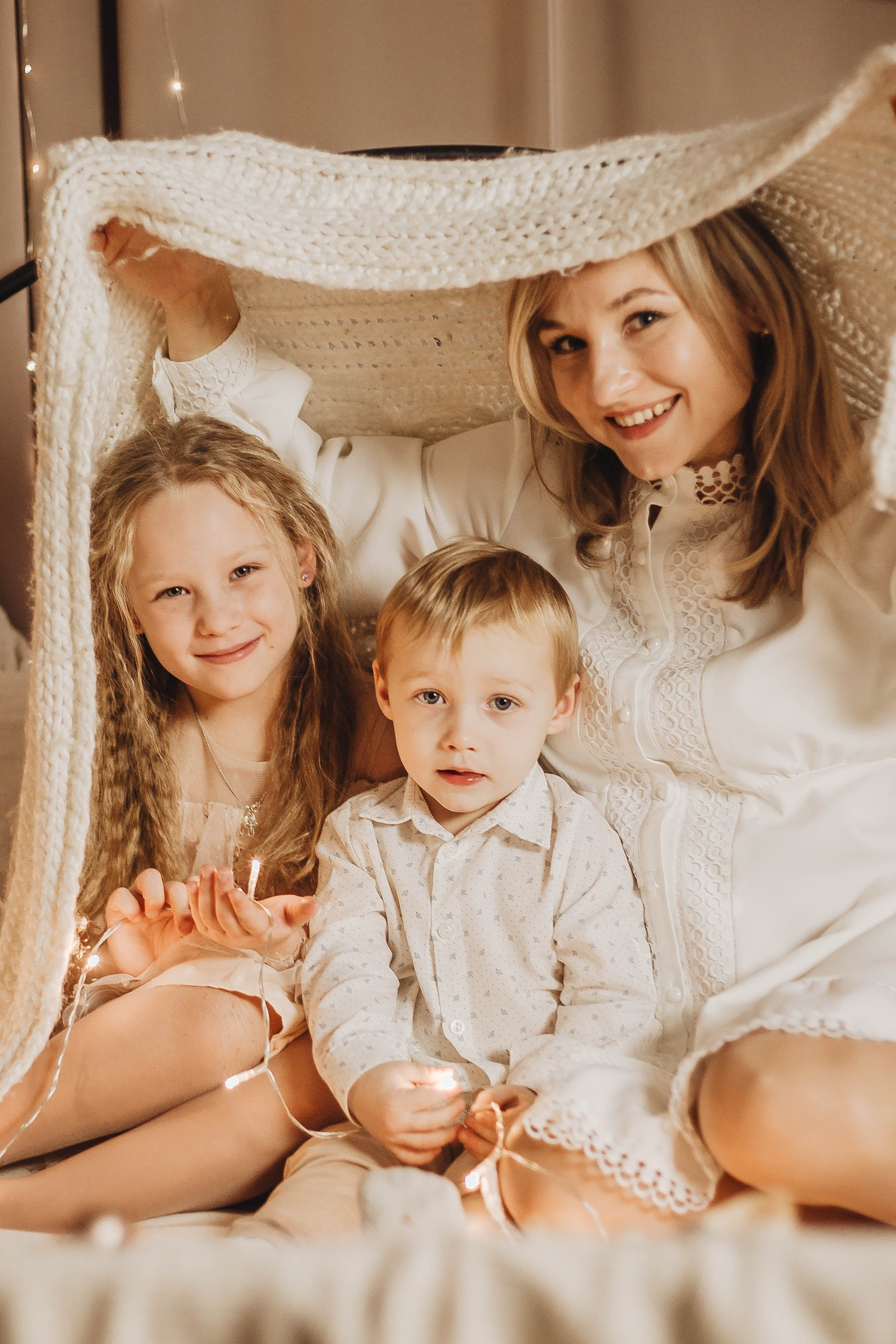 Аня с детьми новый год!. Фотограф Светлана Столярова Воскресенск