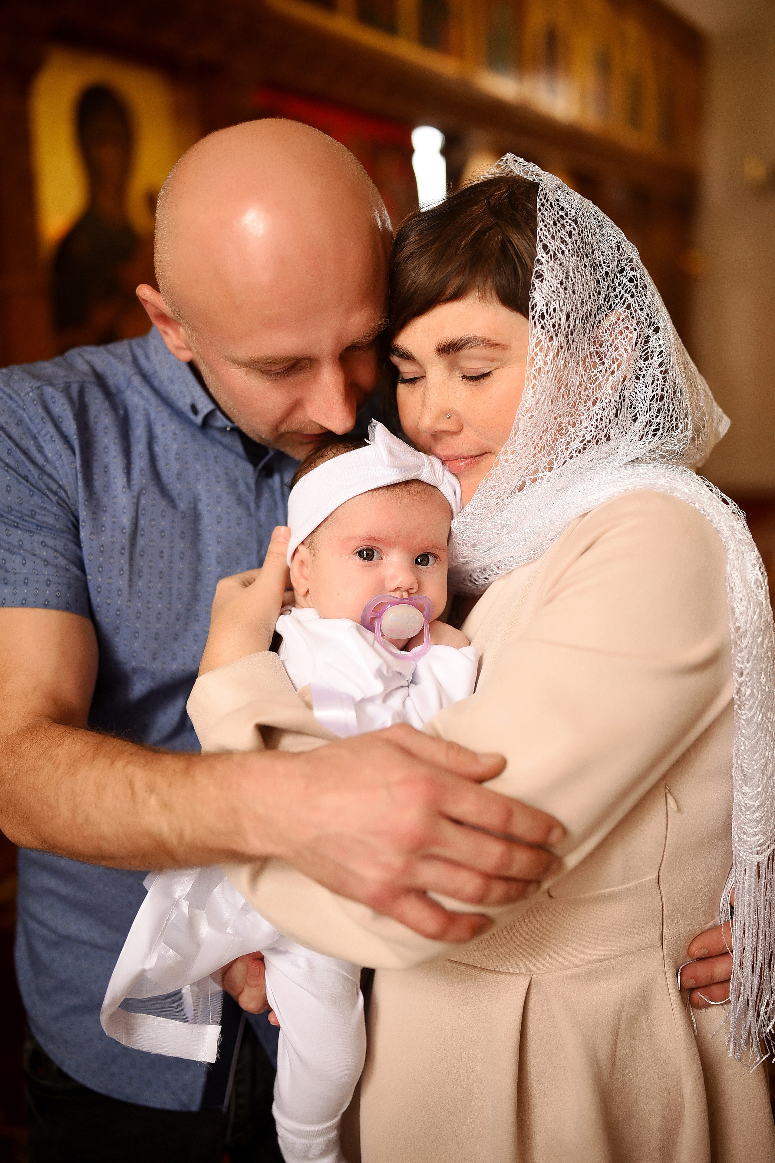 Крещение Жировичи. Семейный и детский фотограф в Слониме Беларусь Вероника Грипич