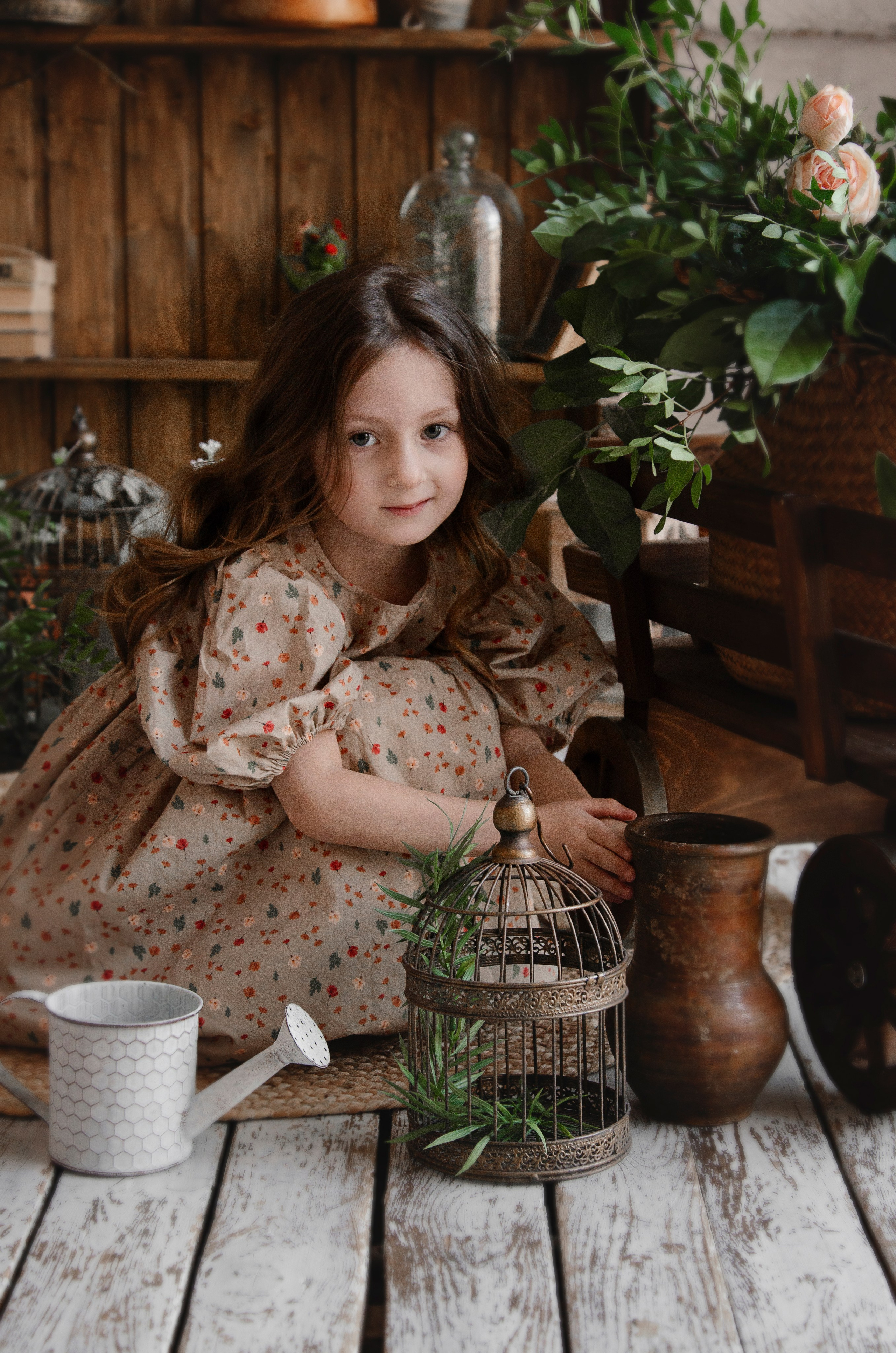 Маленькая садовница. Фотографы в Тюмени Андрей и Лидия Войвод