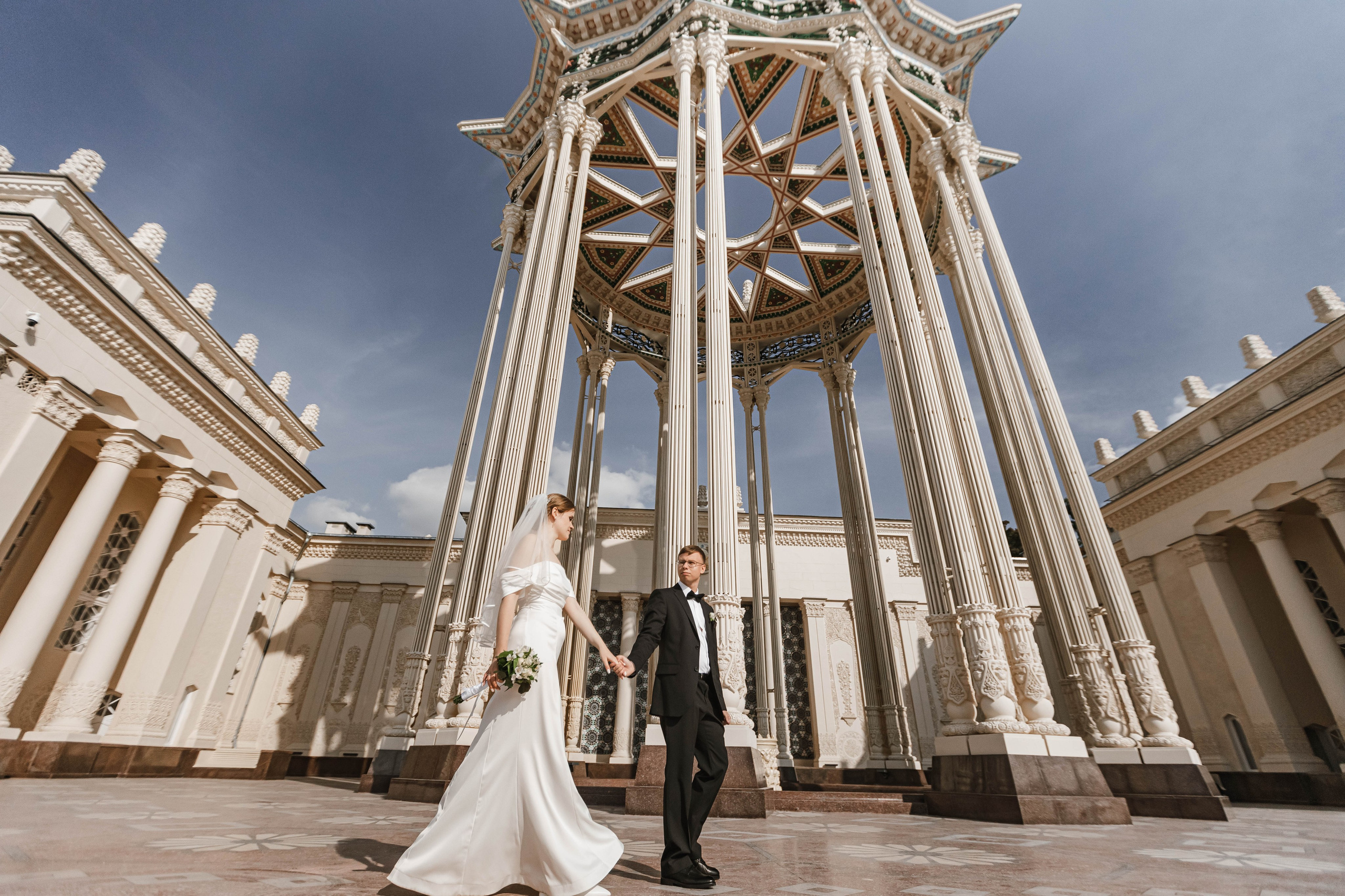 Анастасия и Денис (ВДНХ). Свадебный фотограф в Москве Анастасия Шелест