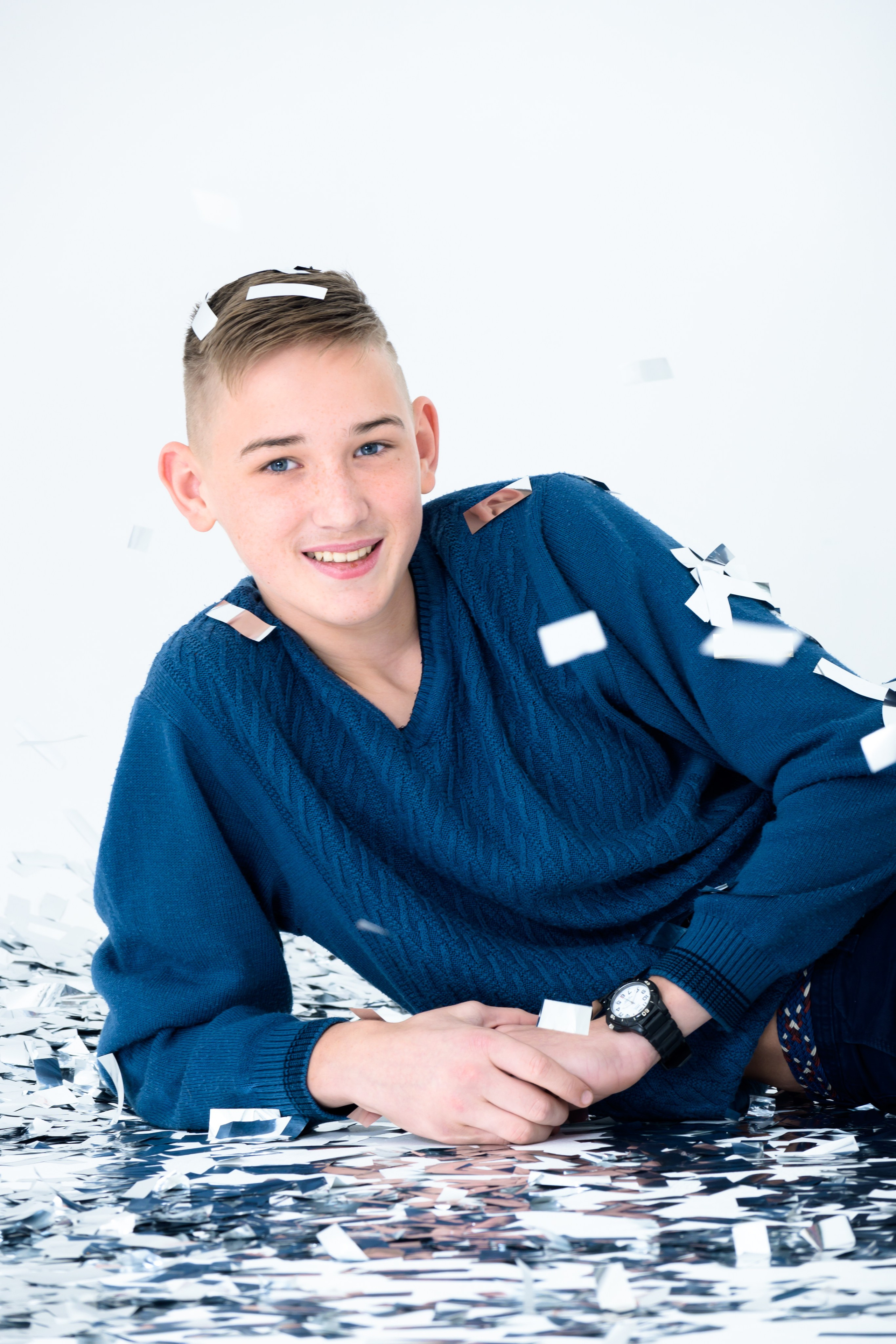 Katya and the family. Fotograf Dmitrii Donets