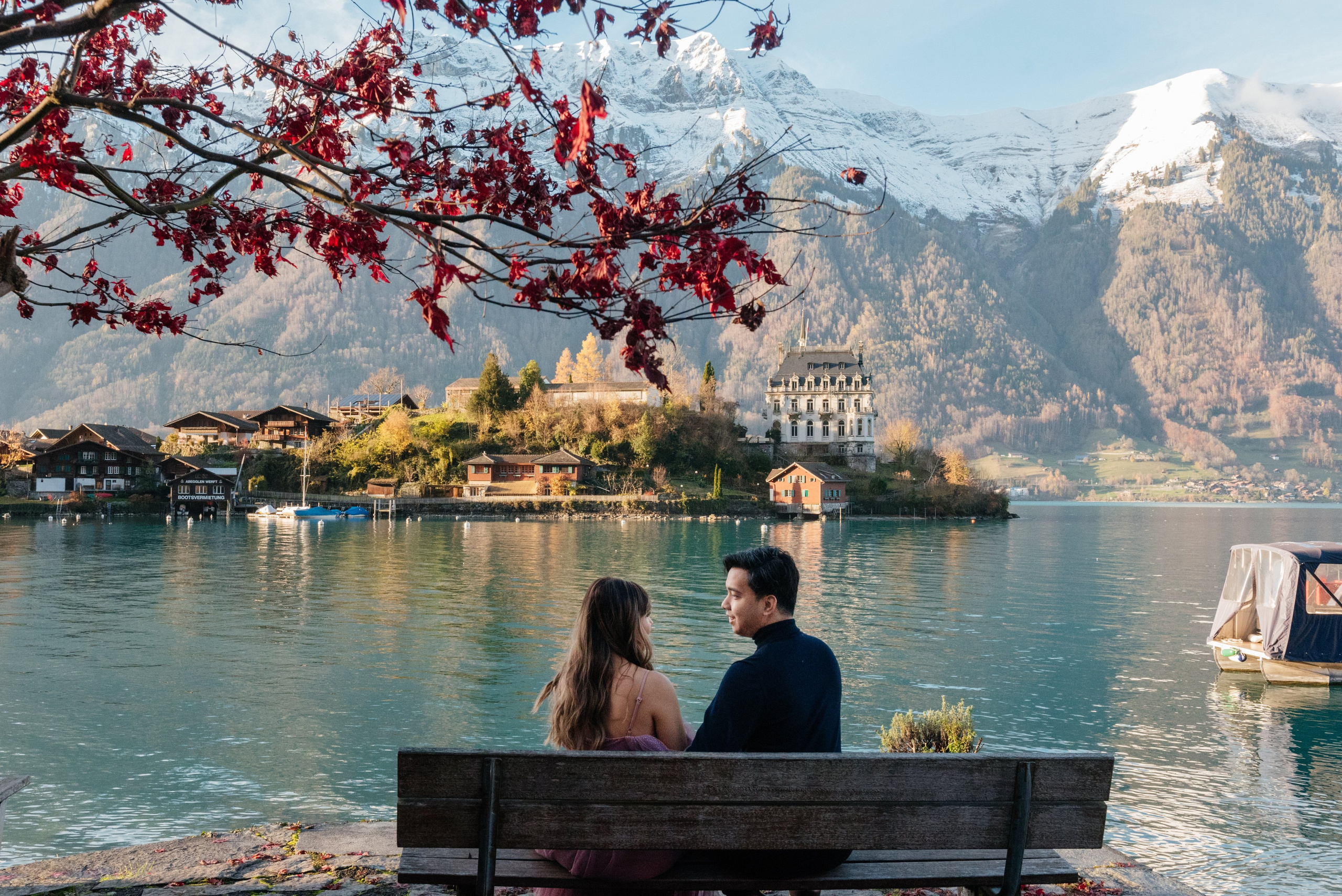 Evette & Karl (Iseltwald). Photographer in Interlaken area