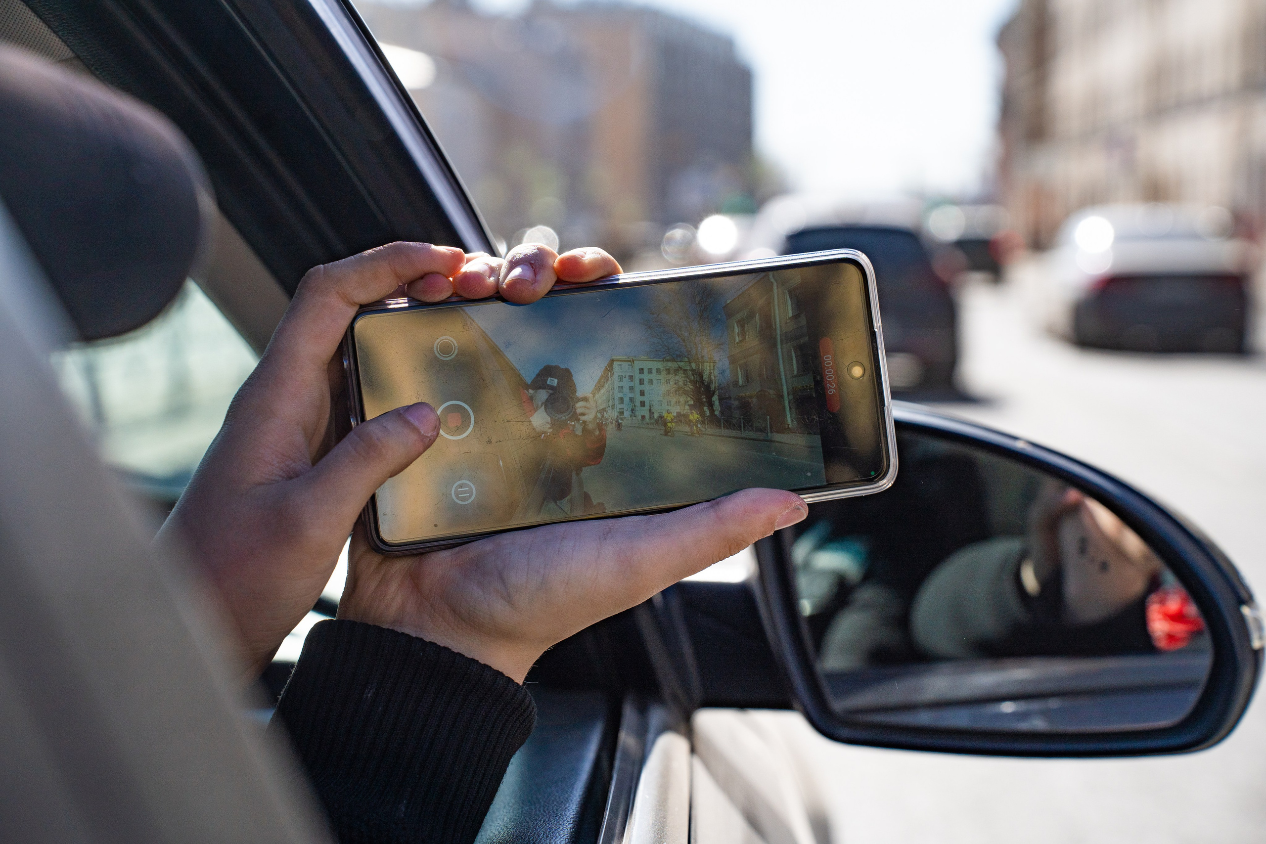 Весенний прохват мотоклуба Normans Riders MC. Концертный и репортажный фотограф в Санкт-Петербурге Слава Пахомов