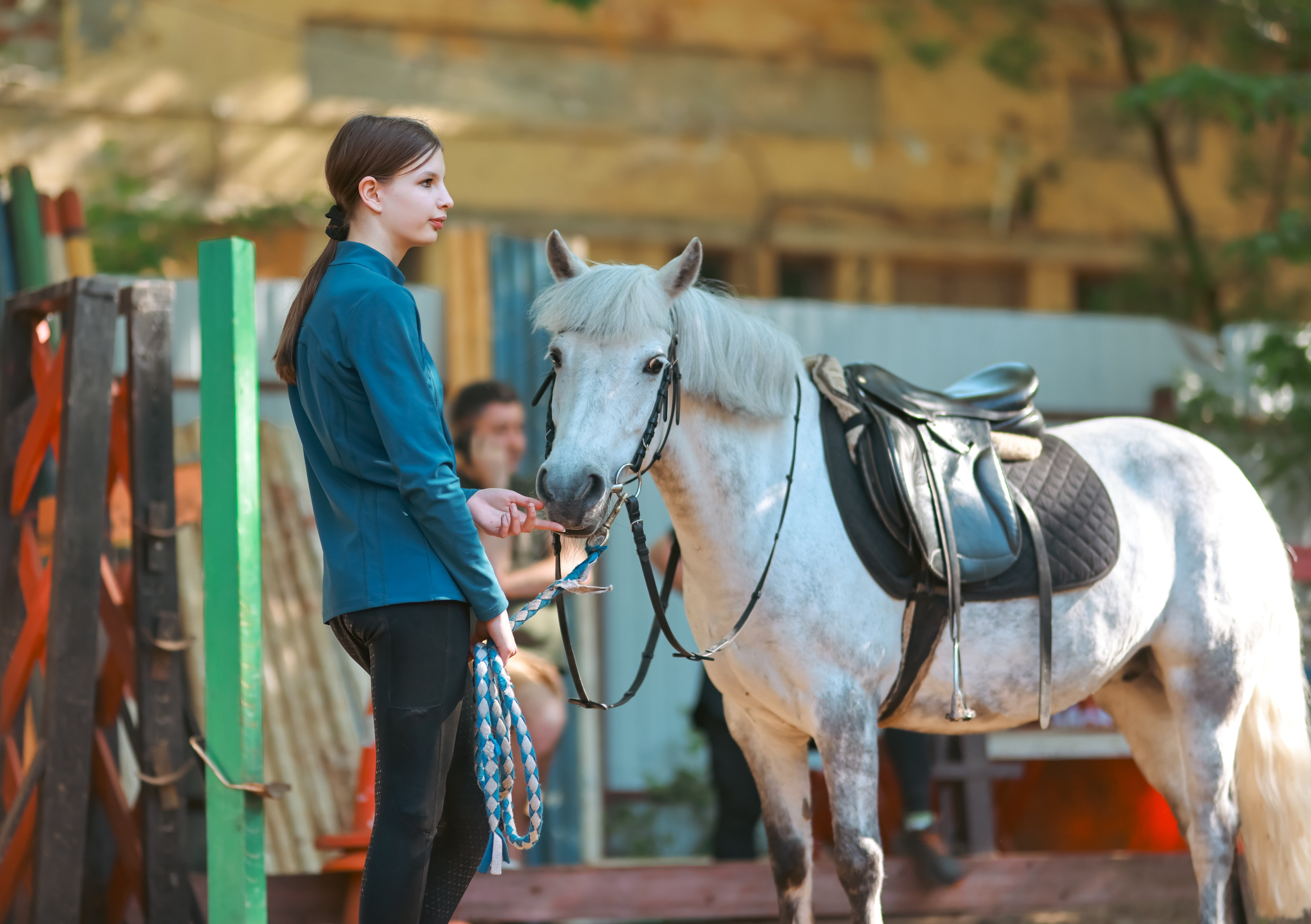 Корпоратив на конюшне. Фотограф репортажей и стритфотосессий в Москве Людмила Смирнова