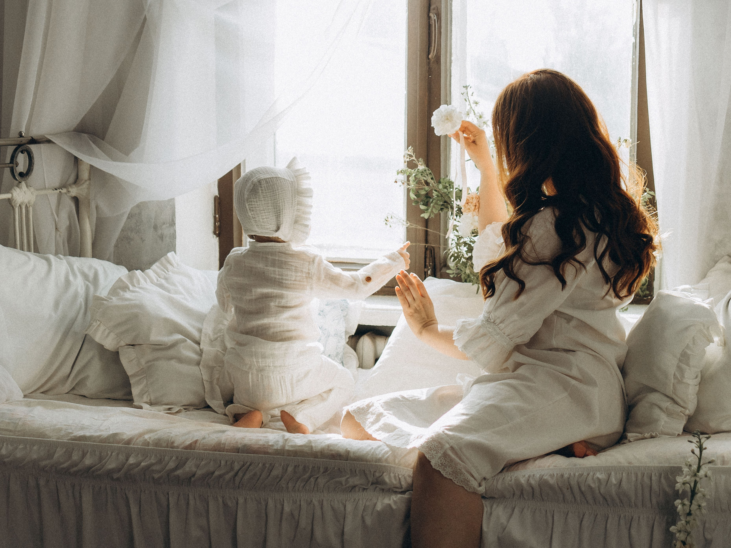 Мама и сын. Фотограф Дарья Соколовская