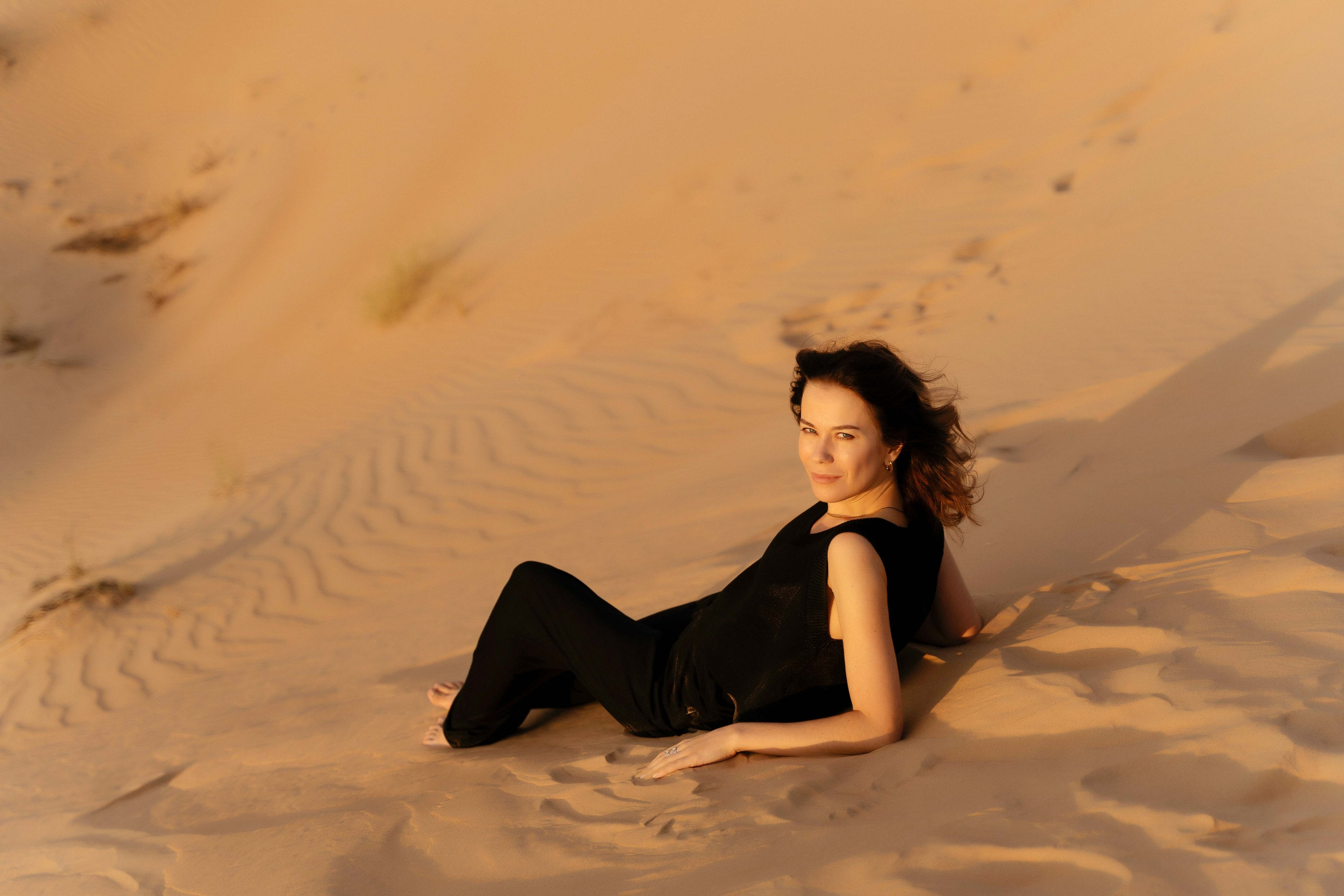 Наташа в пустыне 22 год. Фотограф и видеограф в Москве и Абу Даби Мария Кулагина