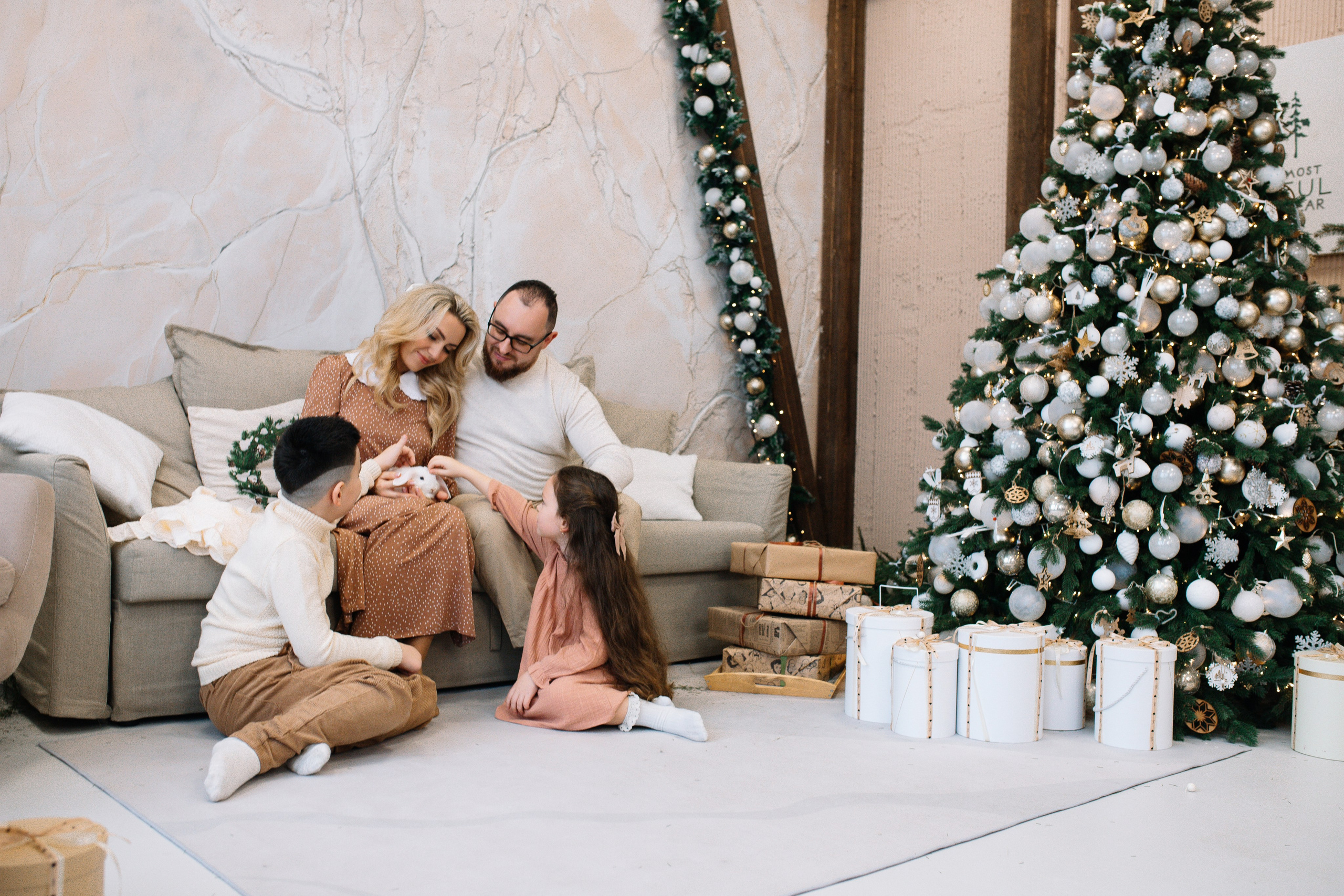 Новогоднее утро. Семейный фотограф в Санкт-Петербурге Назарова Ксения