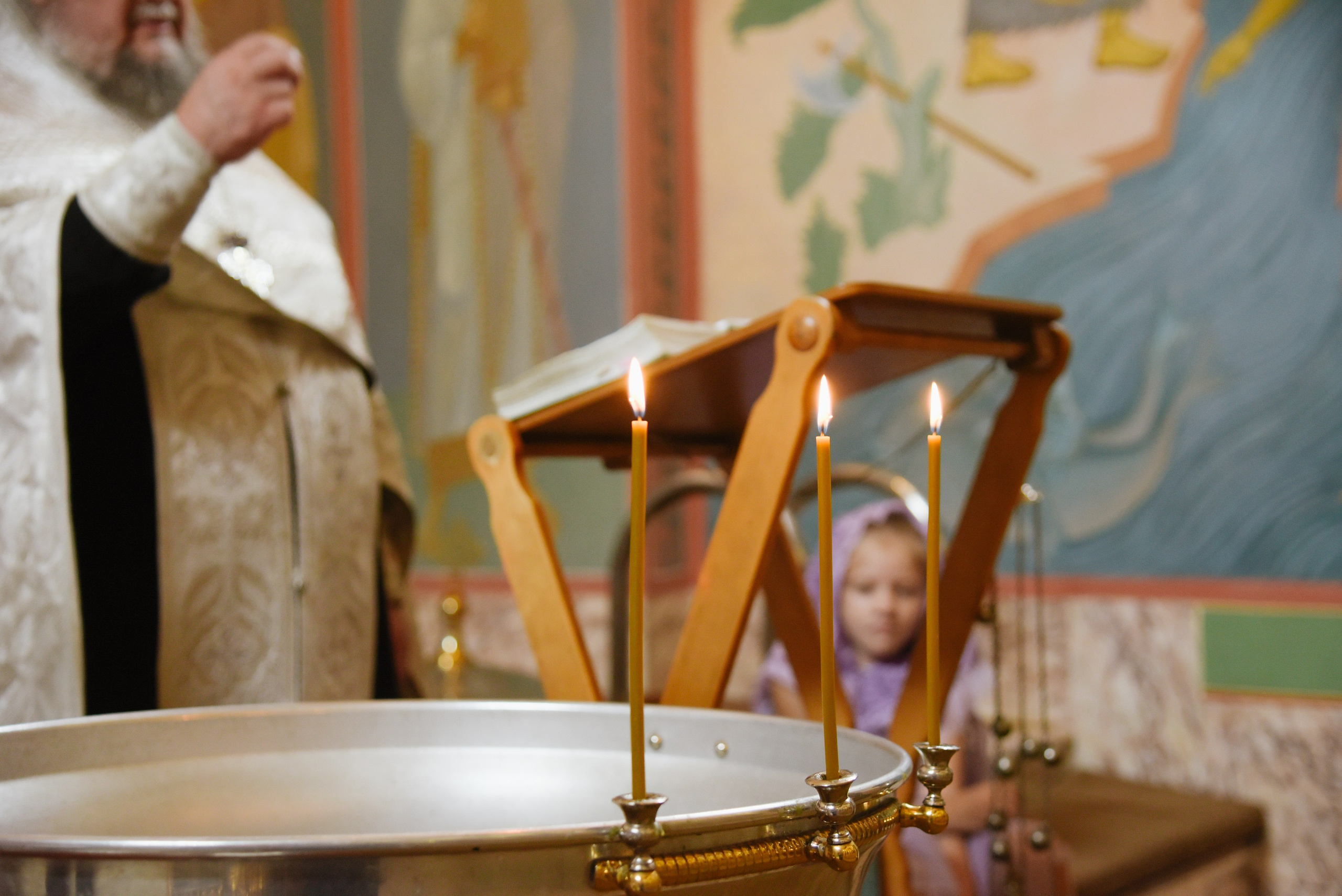 Крещение Вадима. Фотограф Лола Волна, город Москва