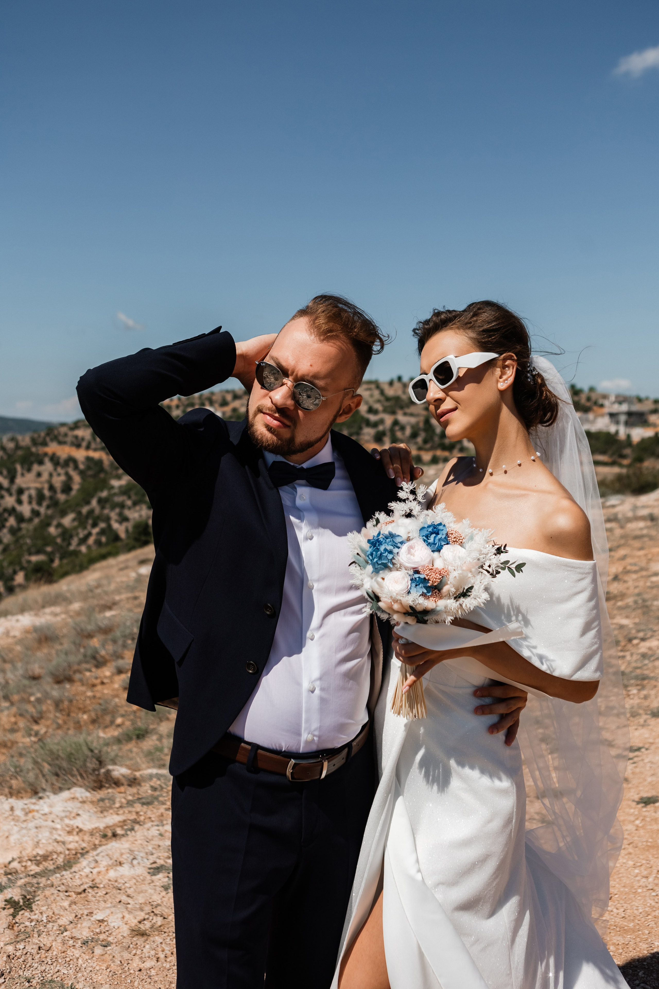 Свадебная съёмка в Балаклаве в крепости Чембало. Свадебный фотограф, фотосъемка в Крыму, Севастополе, Симферополе, Ялте