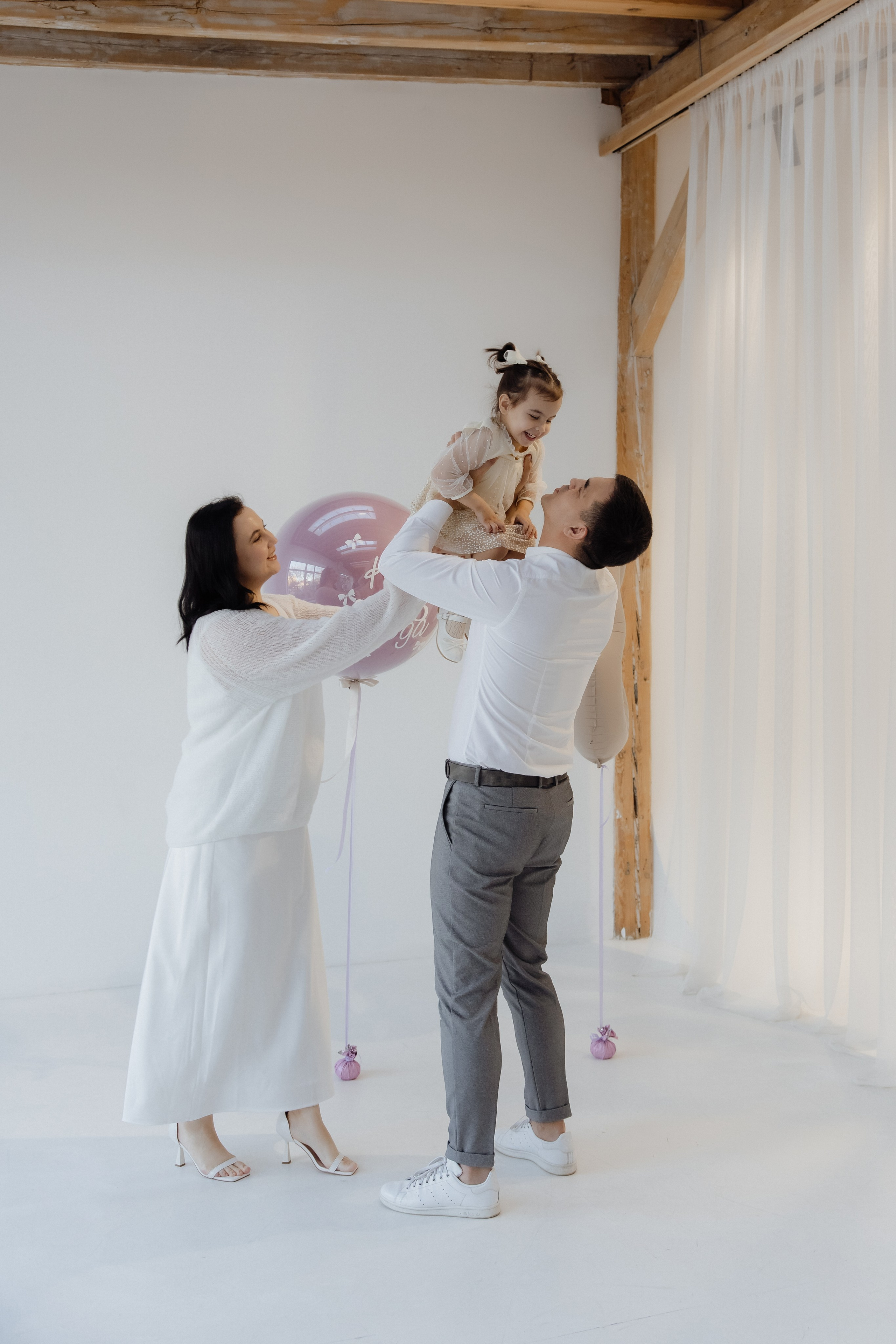 Николай, Зарина и Кира. Семейный и свадебный фотограф в Челябинске Мария Леонтьева