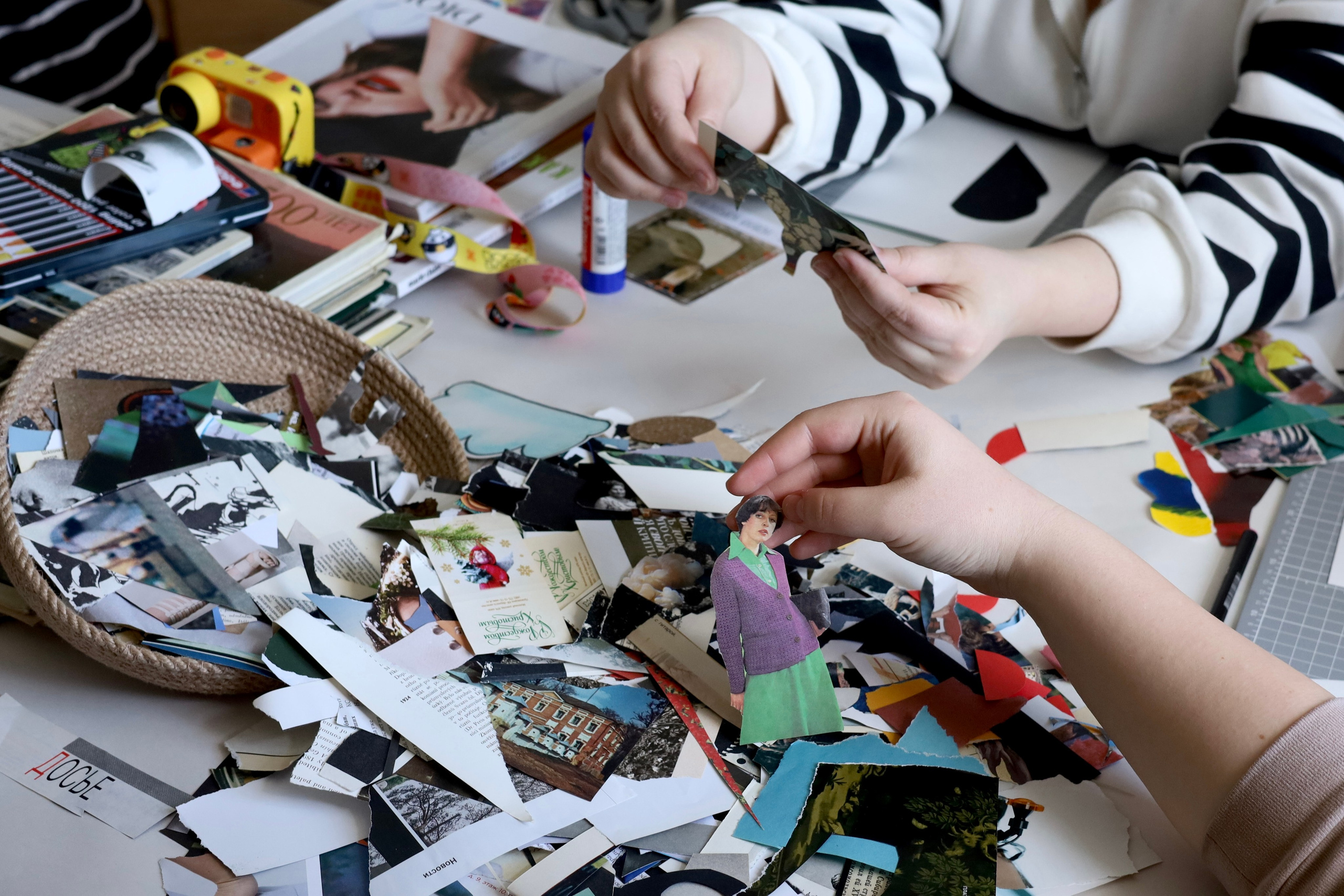 Интенсив «Коллажный зин». Фотограф и коллажист Ольга Шереметьева