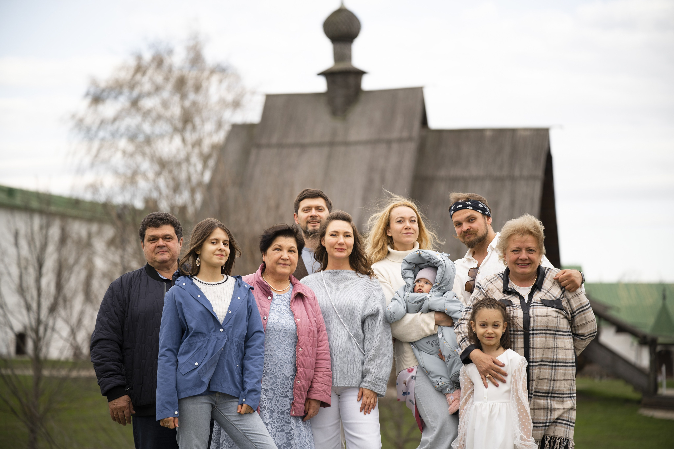 Семейная фотосессия в Суздале. Семейный фотограф в Суздале Елена Кузнецова