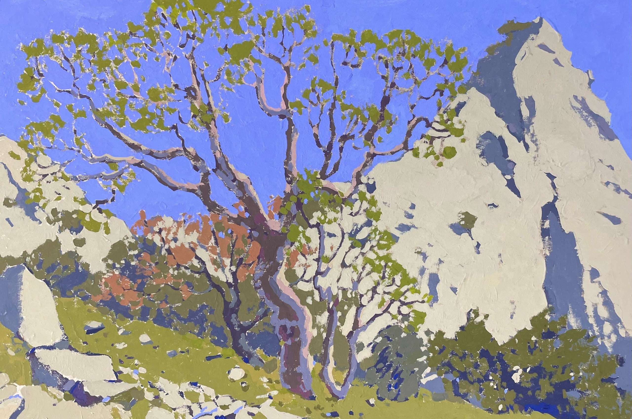 Крым. Художница Лиза Владимирова