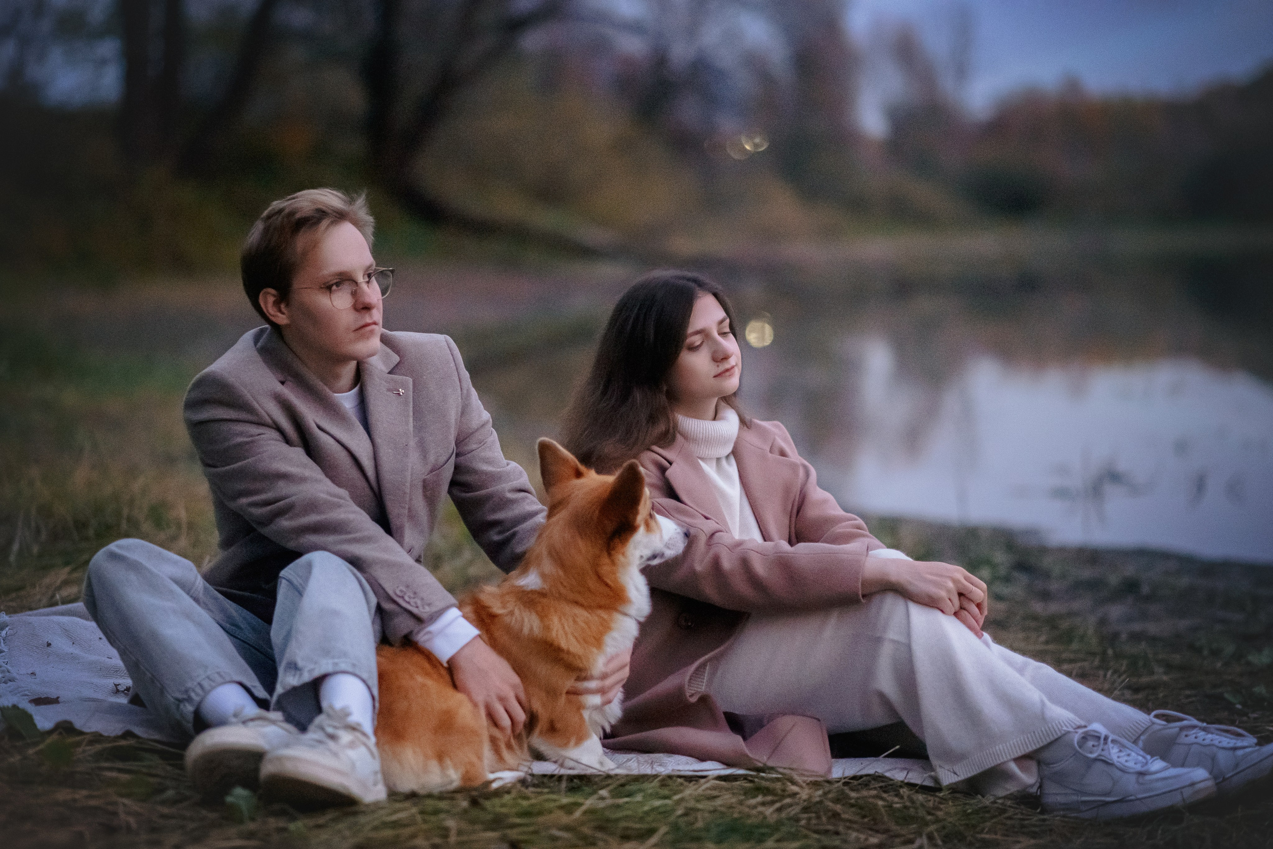 Максим, Аня и Челси — 19.10.2024. Фотограф — Анималист | Анна Абрамова