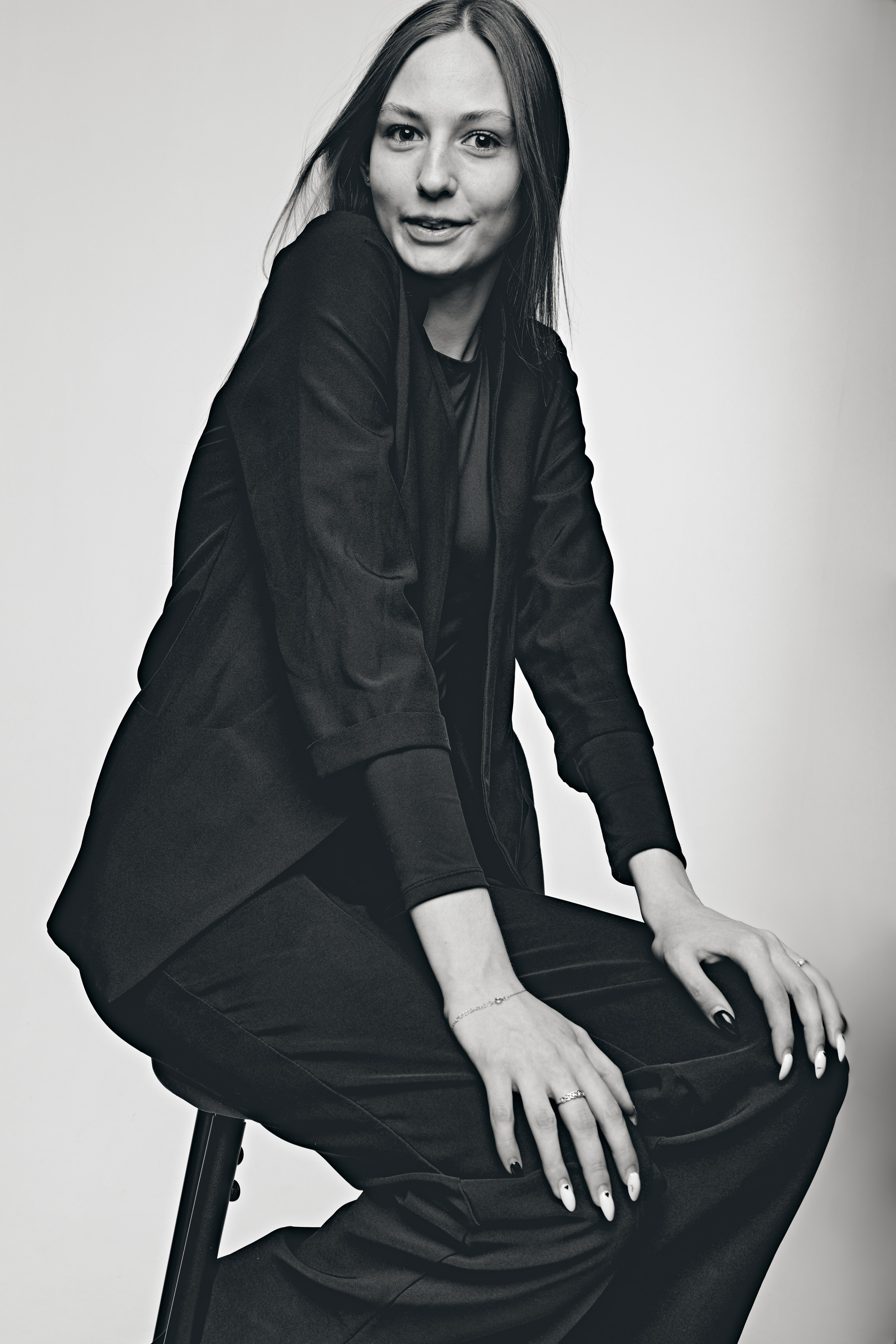 фотограф в чб стиле