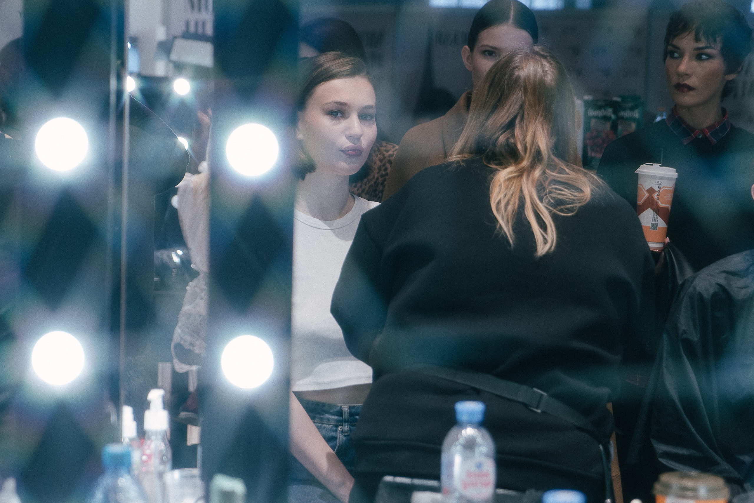 MFW backstage. Фотограф Владимир Тришин