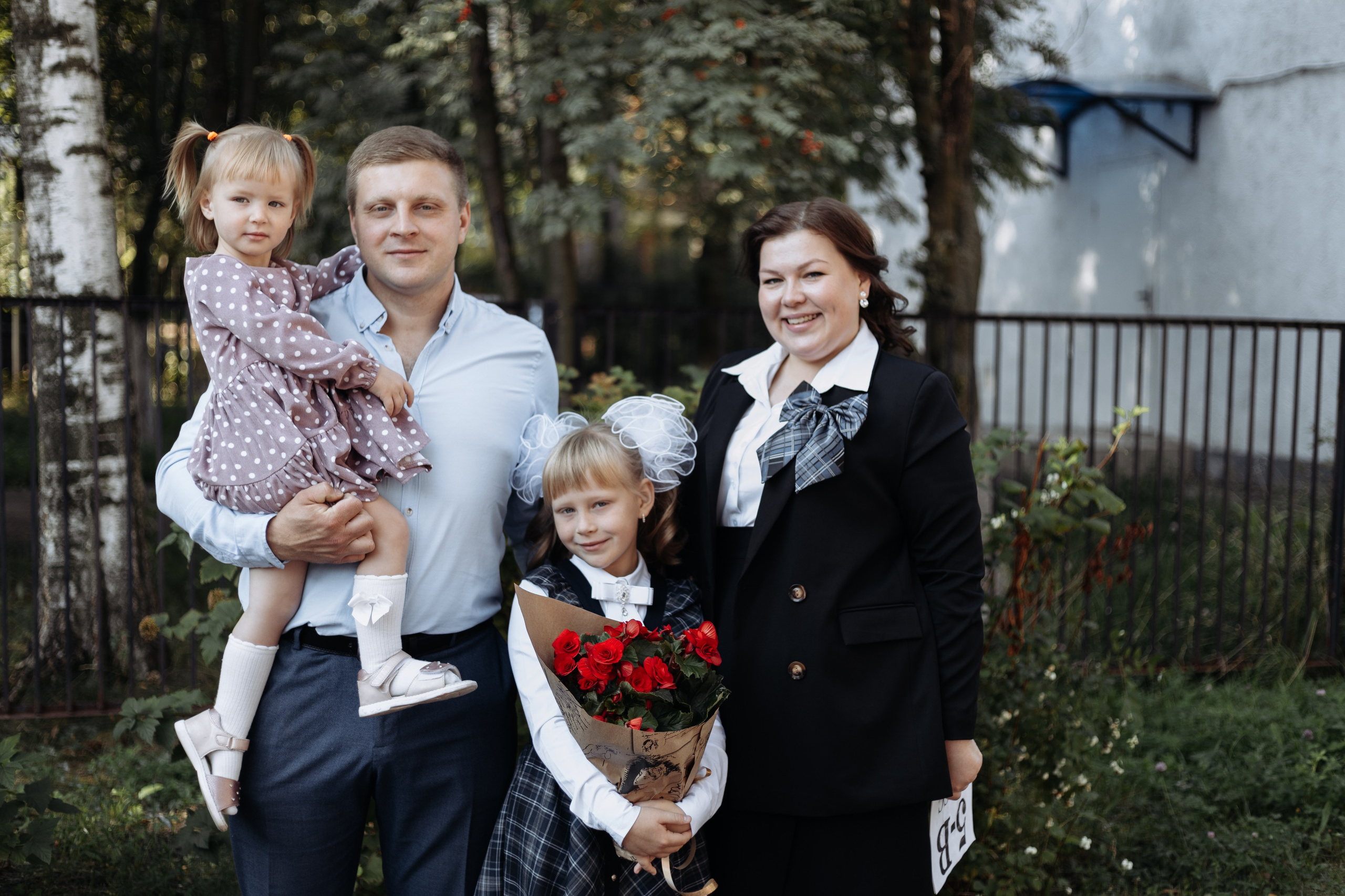 1 сентября. Семейный фотограф в Рязани и Рязанской области