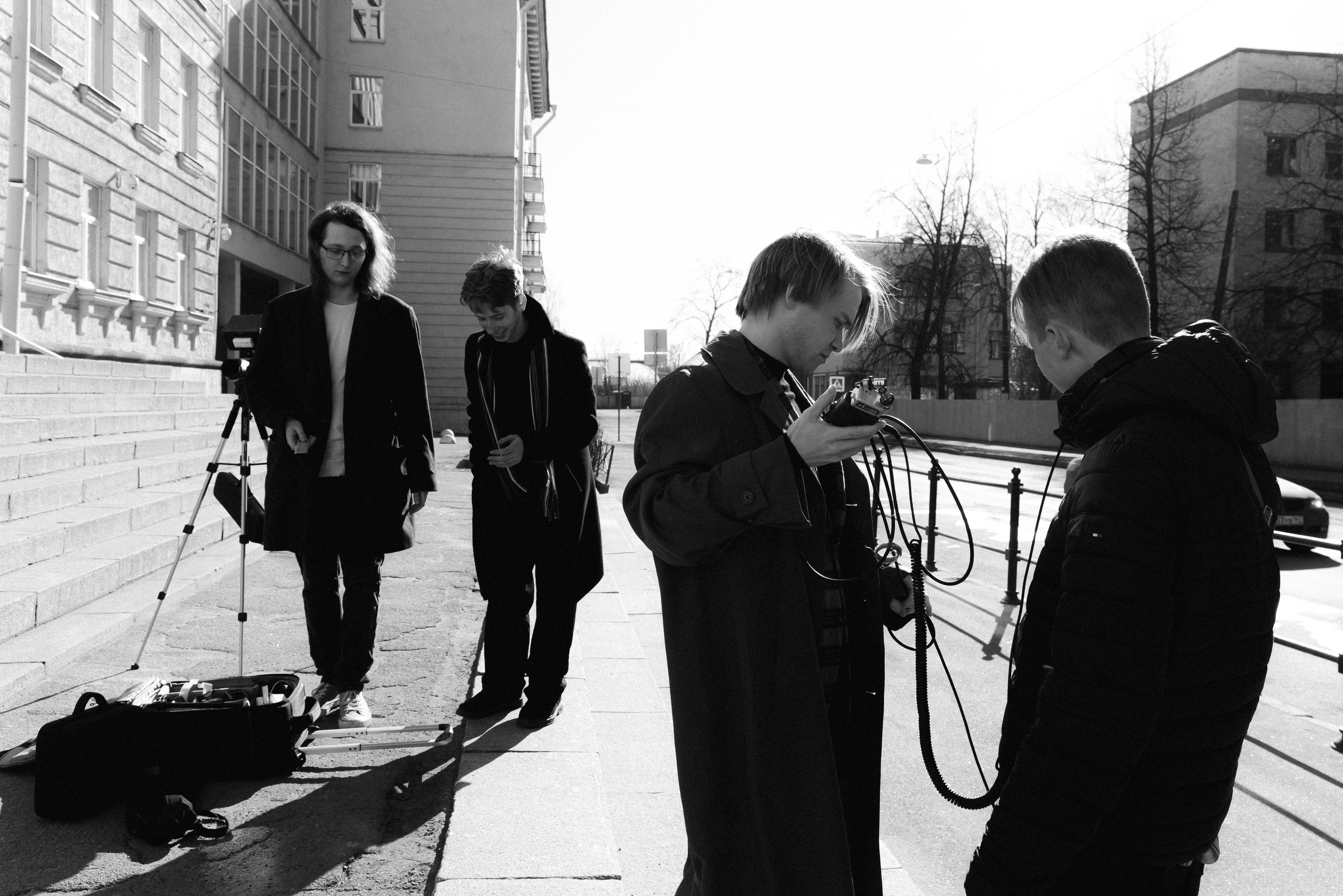 Съемки кино. Со стороны / репортажный фотограф в СПб
