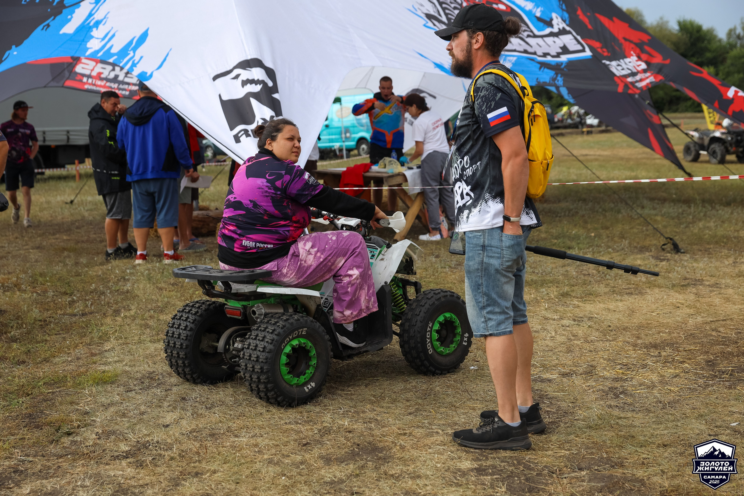 Кубок России по гонкам с водными препятствиями на квадроциклах «Золото Жигулей 2025». Спортивный фотограф в Самаре