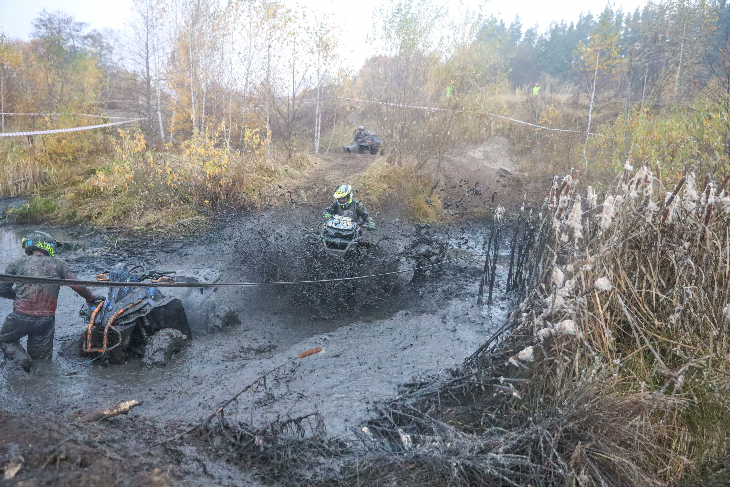 Гонки на квадроциклах Грязевое кольцо. Спортивный фотограф в Самаре