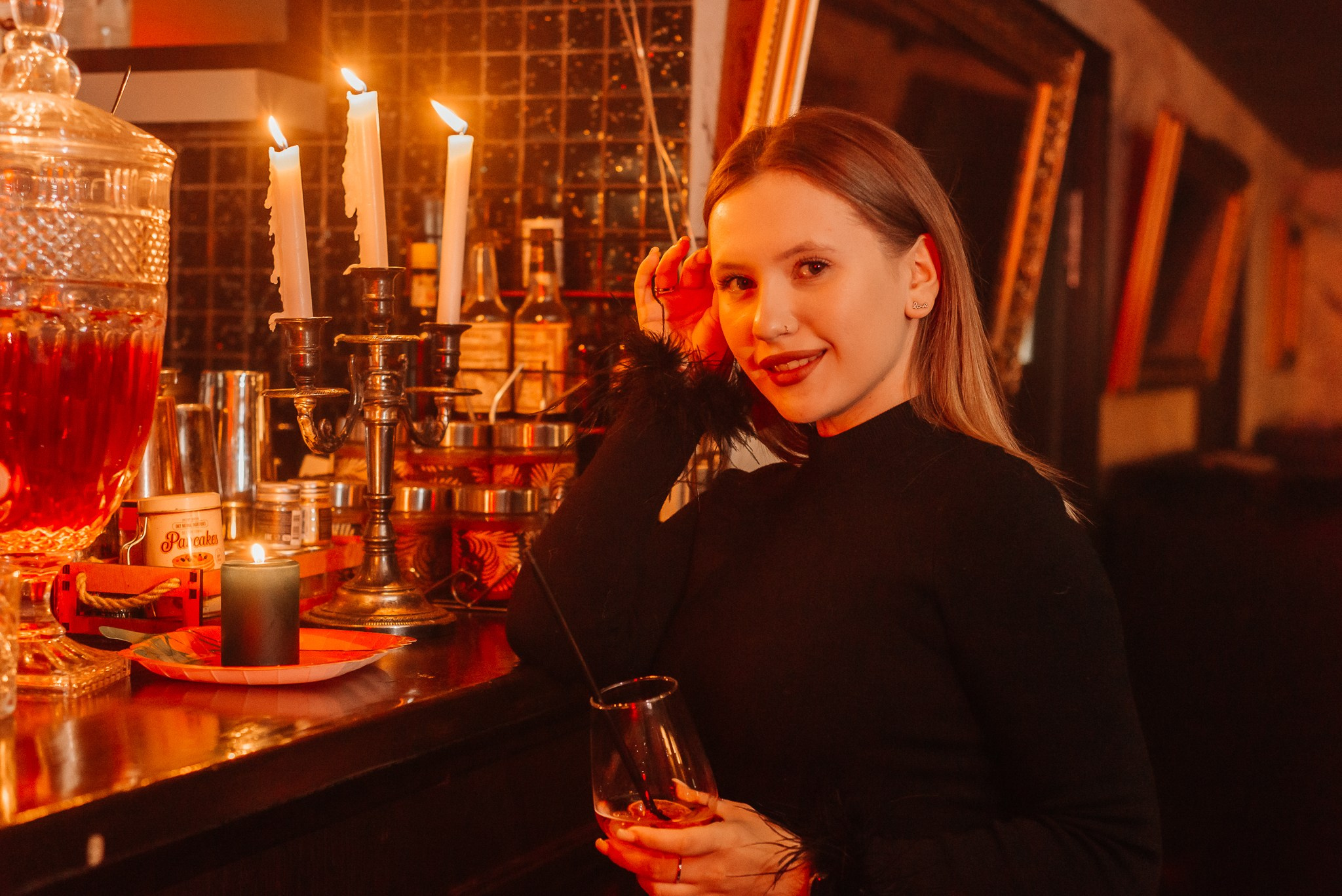 Halloween party в кальянной HookahPlace. Профессиональный пейзажный фотограф Новокрещенов Станислав