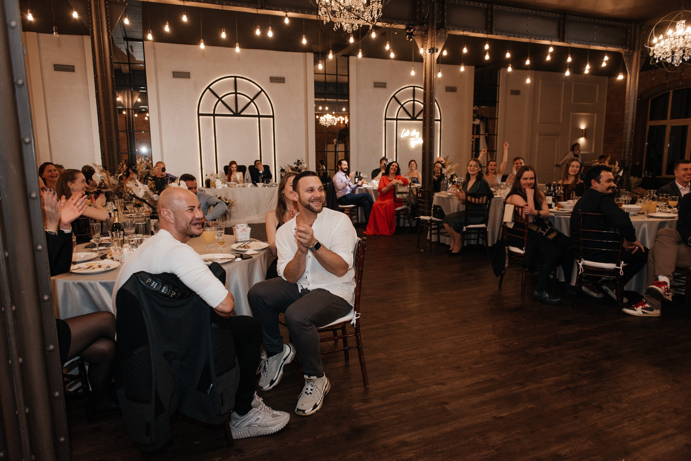 свадебный банкет в Весеннем Лофте