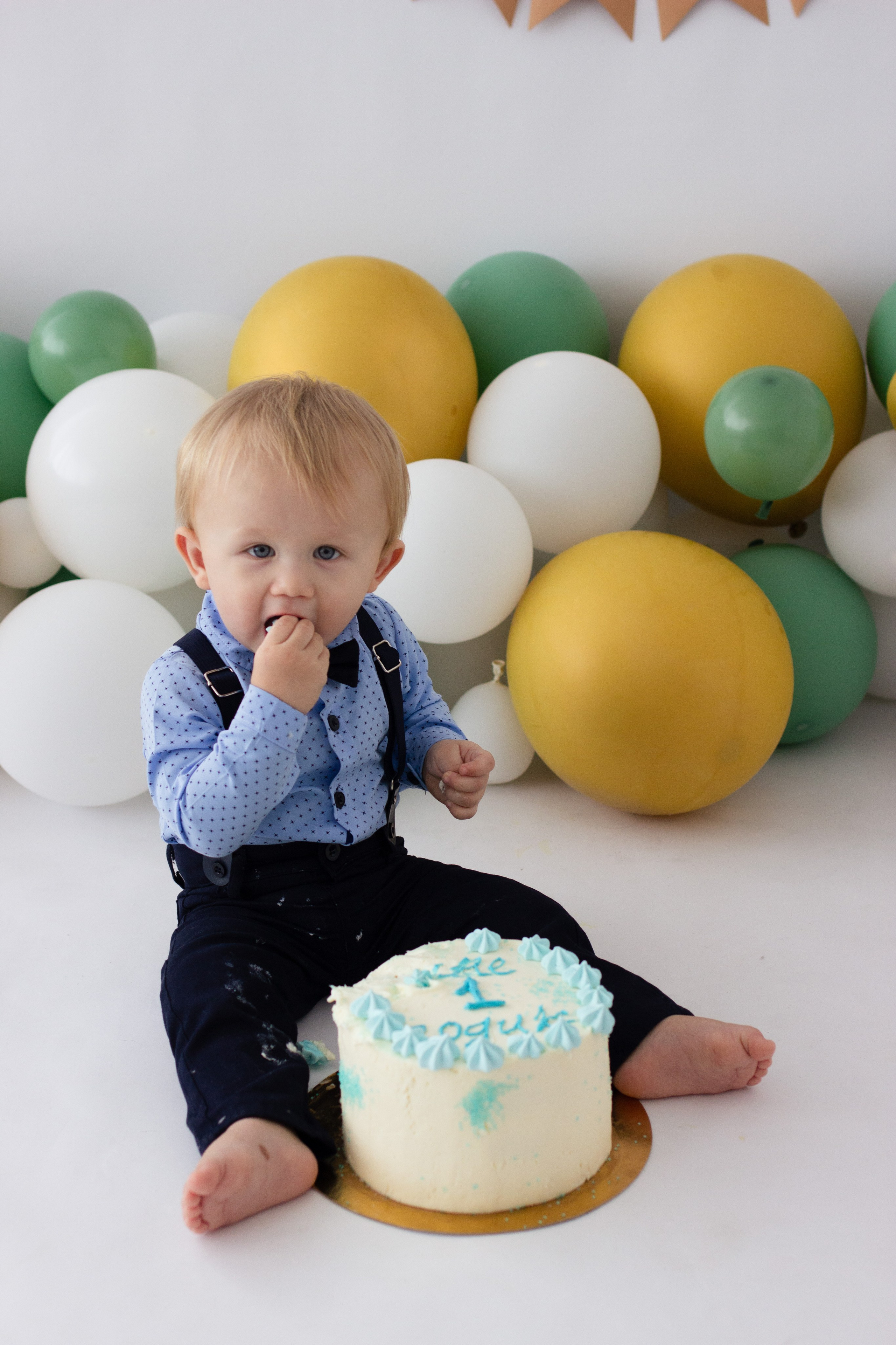 Дима 1 годик. Newborn-barykina.ru