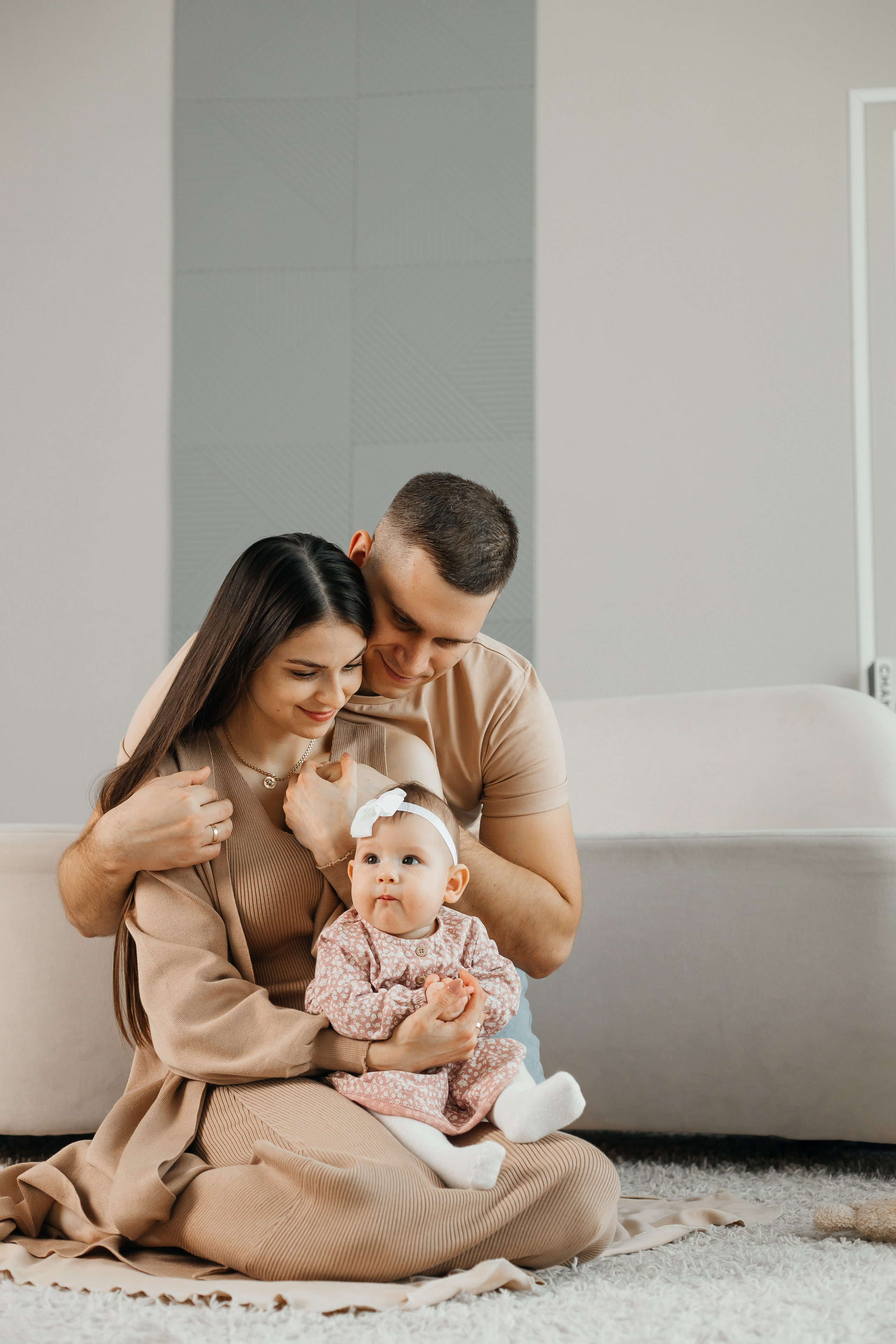 Семейная студийная фотосессия. Свадебный и семейный фотограф в Краснодарском крае Мария Данилкина