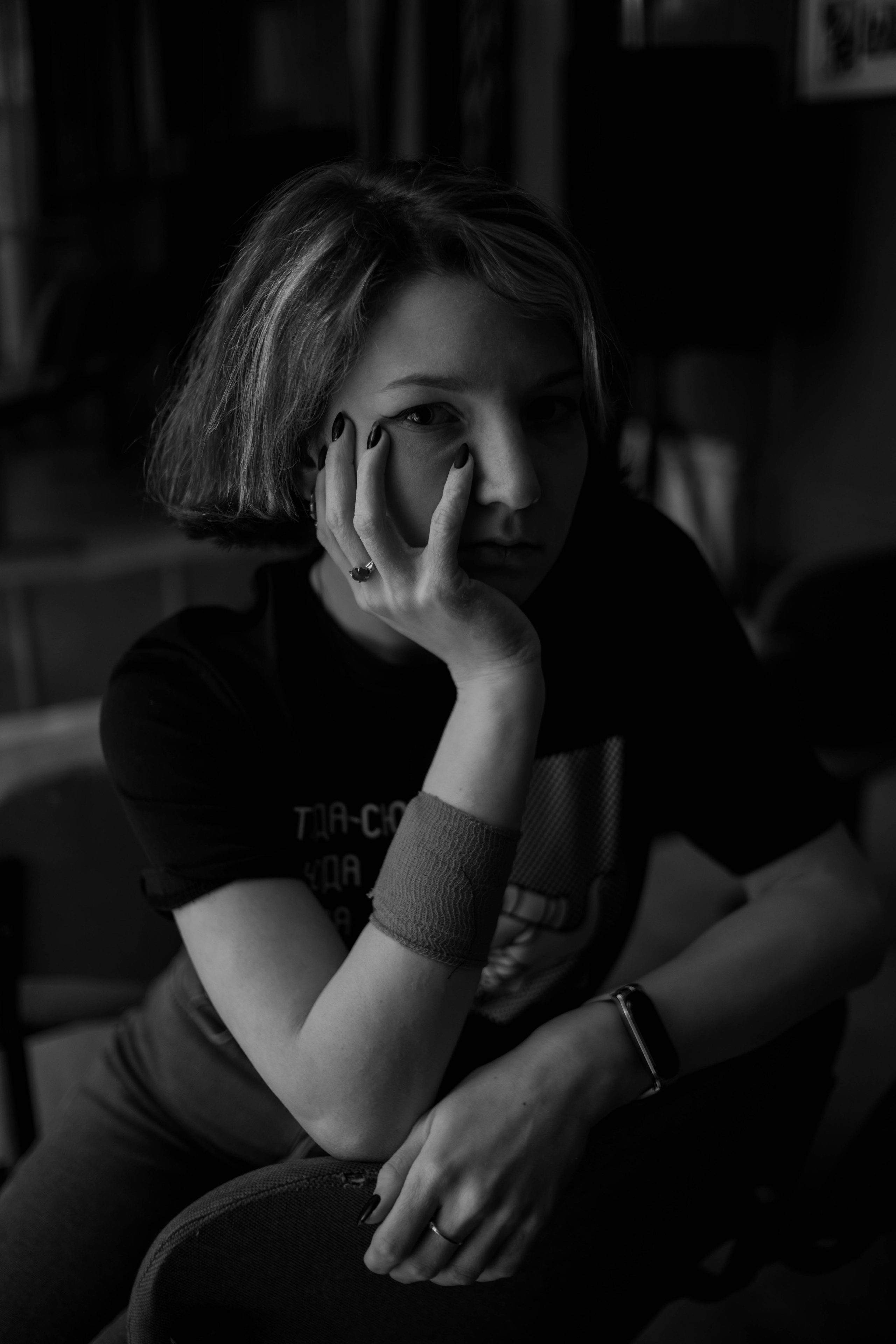 Соня BW. Фотограф София Комкина