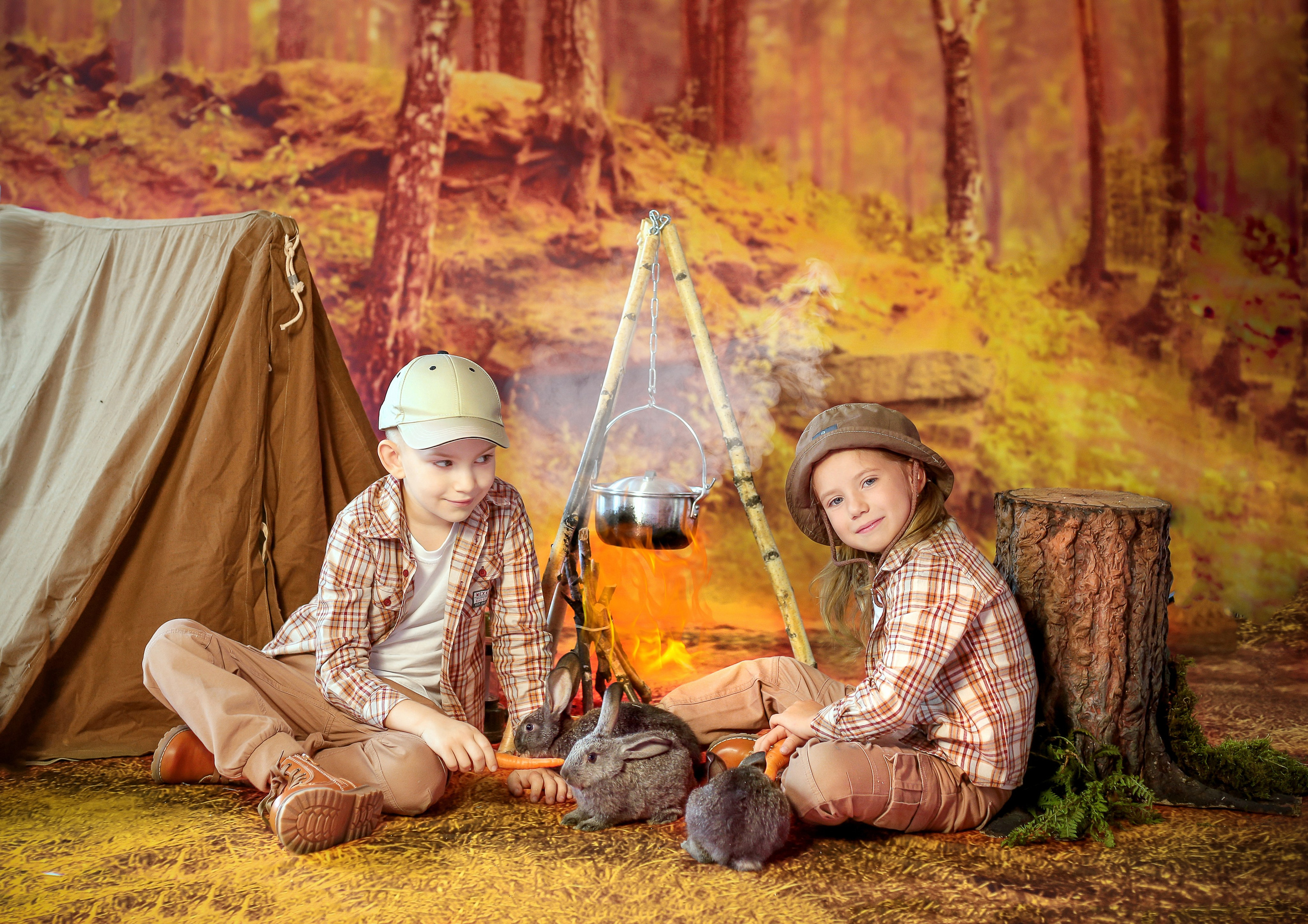 Фотосессия Поход 2022 год. Фотограф в детский сад Елена Колчева Новокузнецк