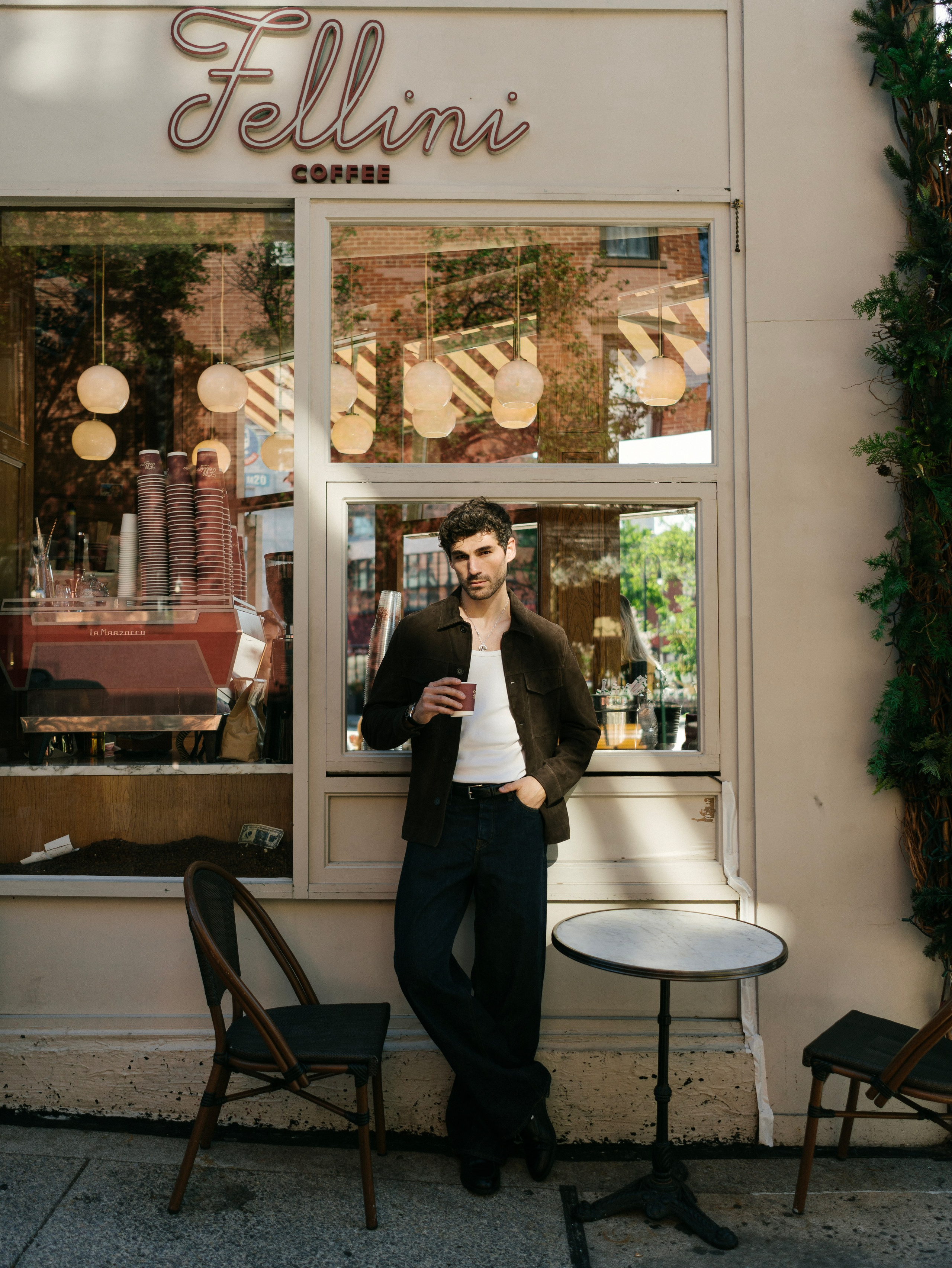 Street Photoshoot. Portrait and food photographer Sergei Sterling