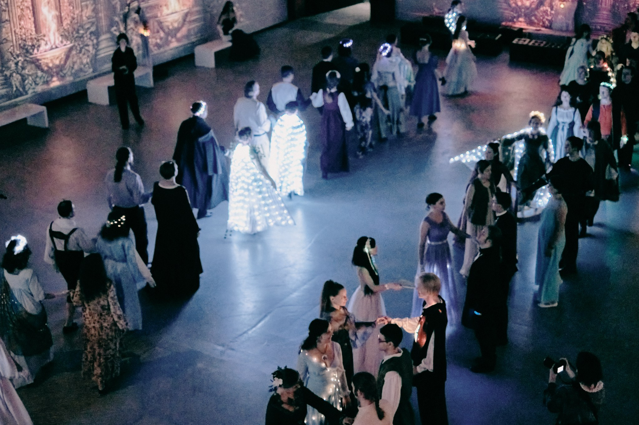 Ночь в холмах | Иммерсивный бал. Фотограф Аннё| Москва