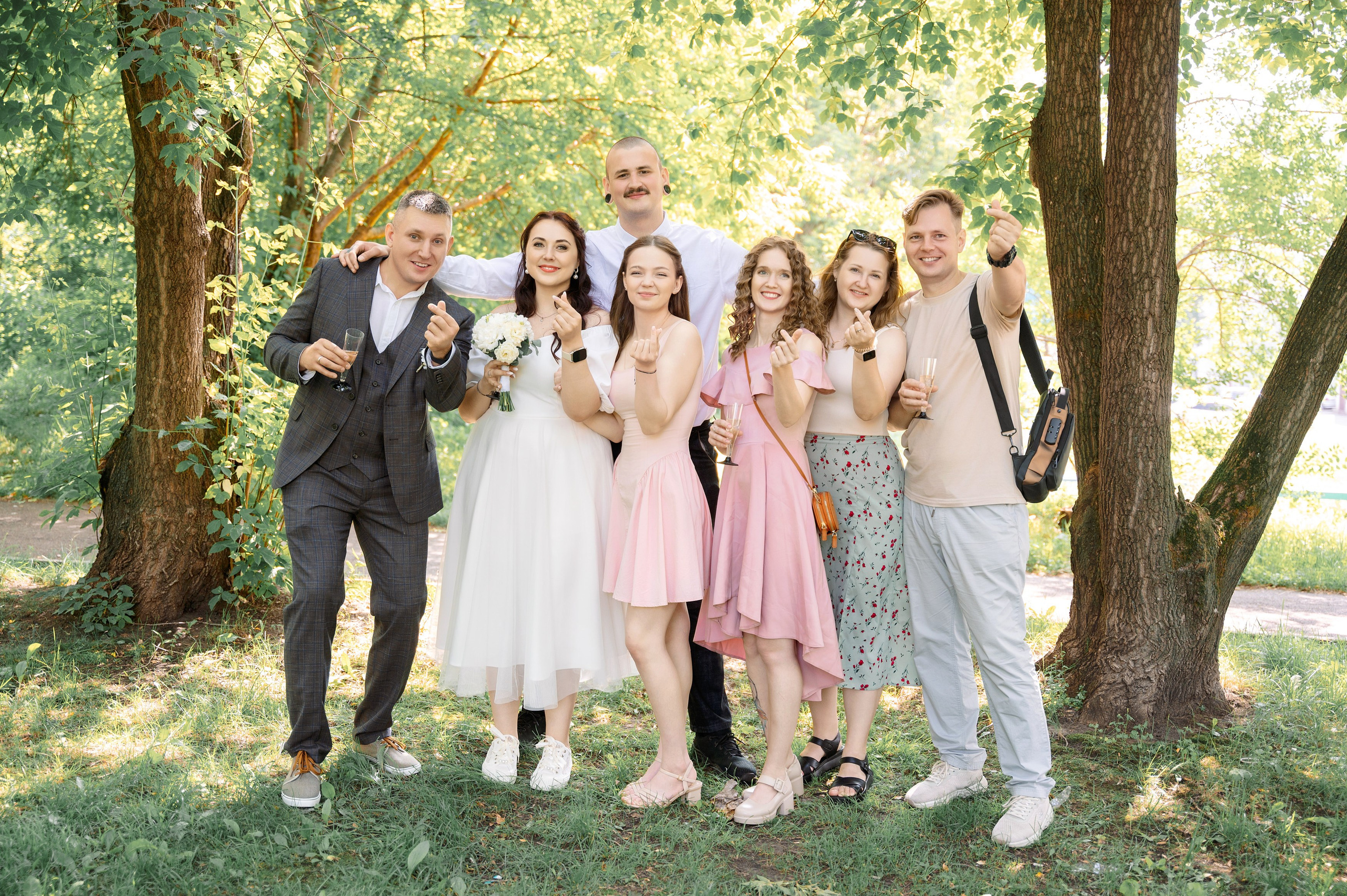 Свадьба Сергея и Елизавета. Семейный, свадебный, школьный фотограф в Железногорске Целуев Андрей