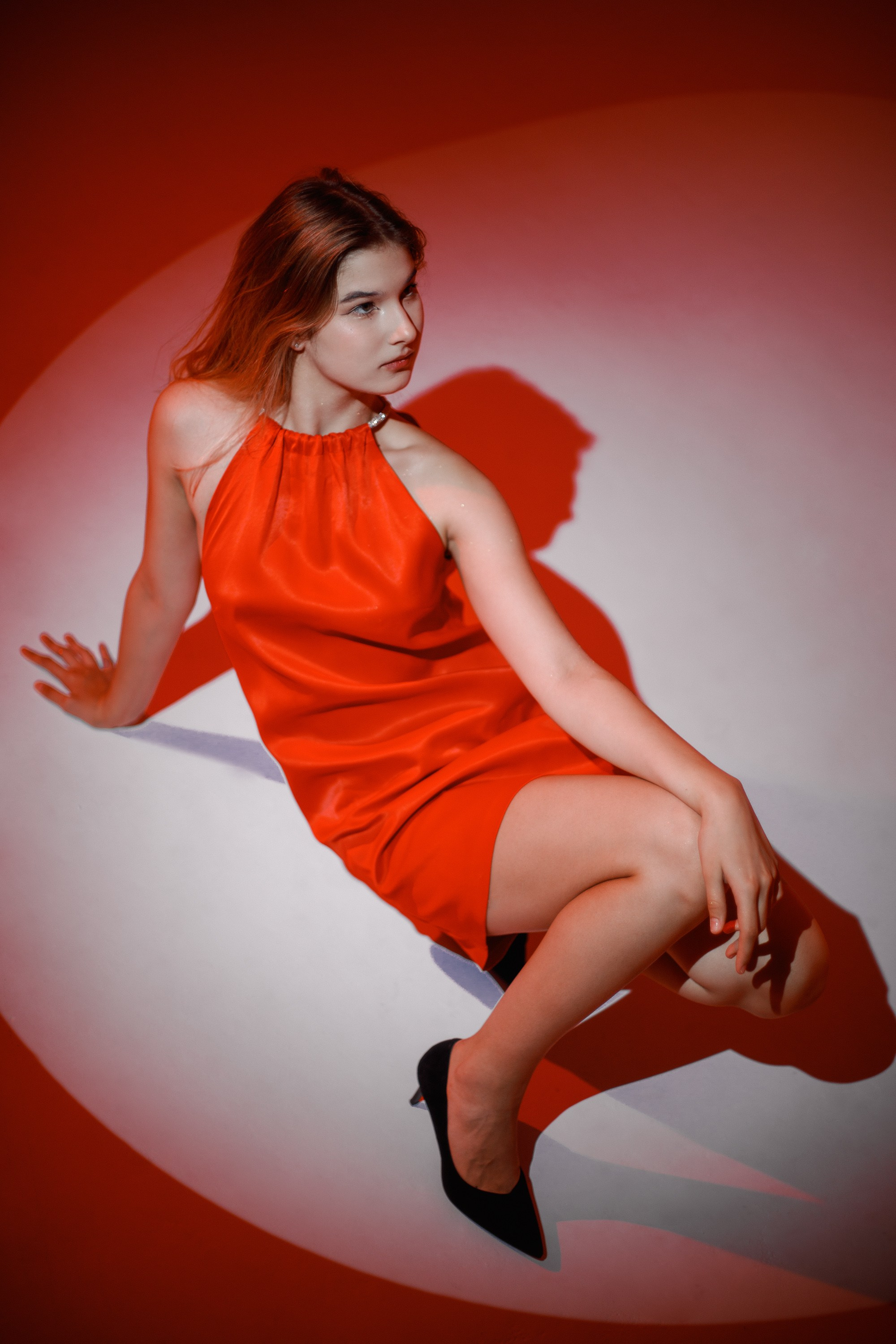 RED DRESS. Polaroud love