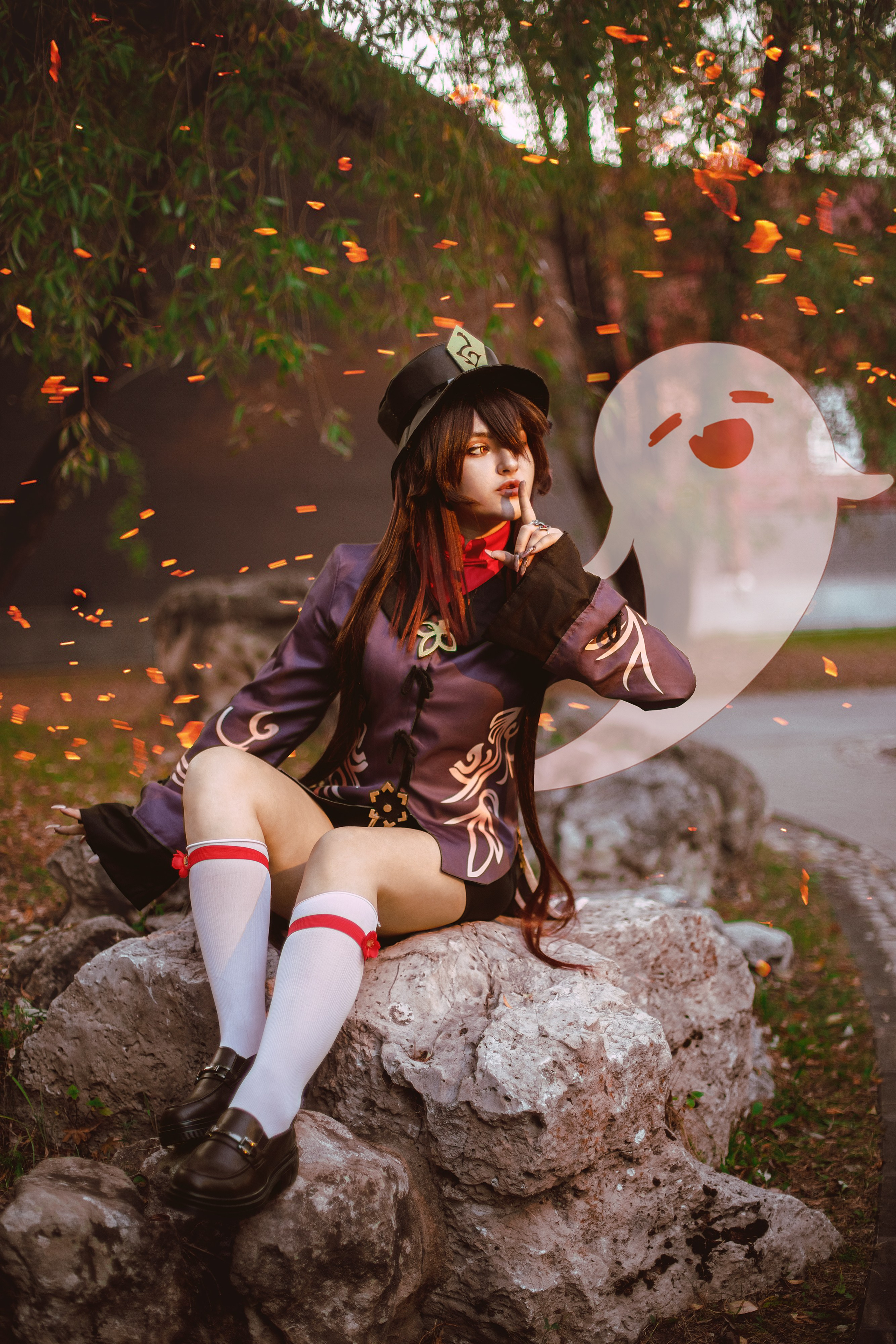 GENSHIN: Hu Tao. Polaroud love