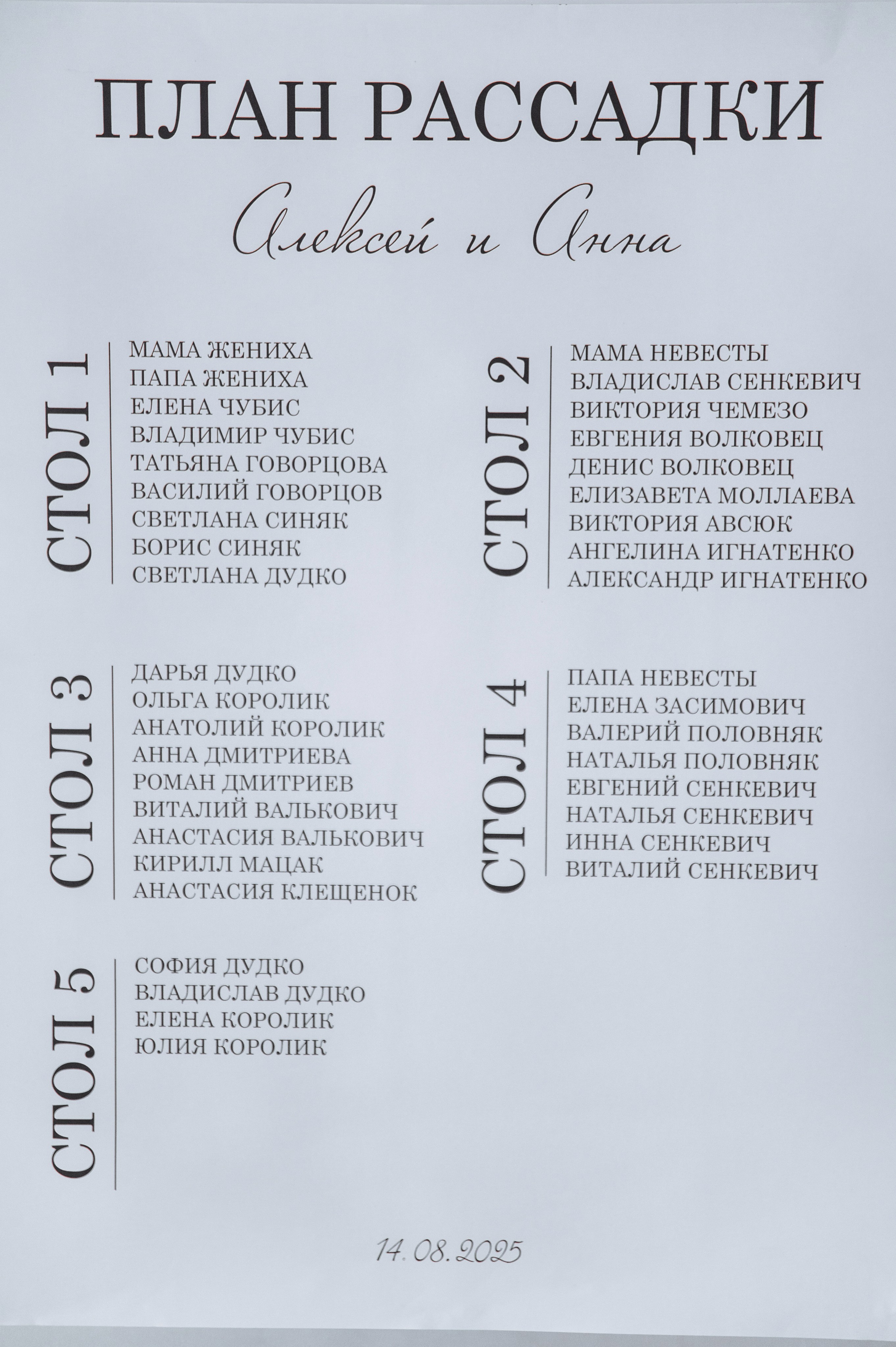 Алексей и Анна. Фотограф Кирилл Верт