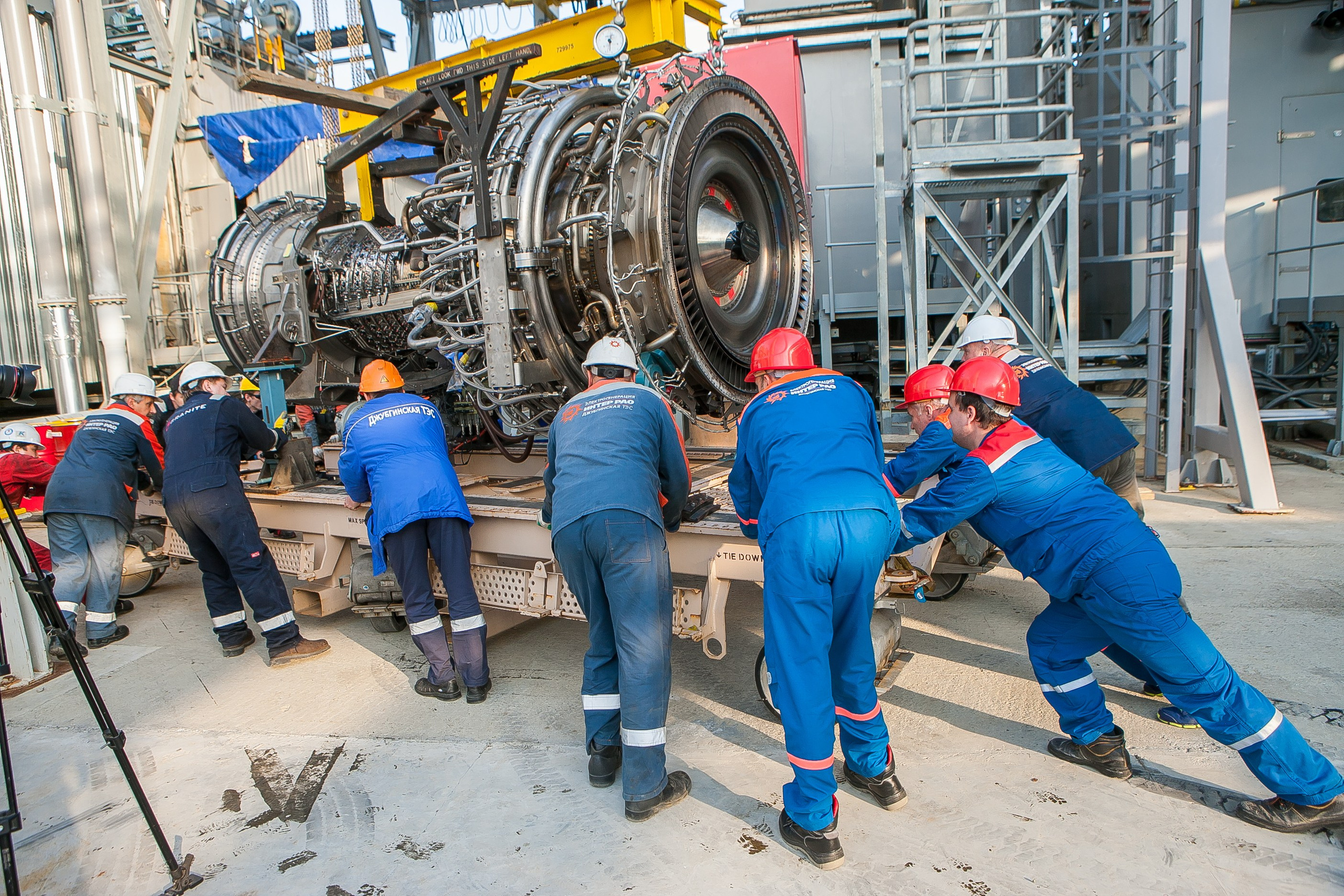 Джубгинская ТЭС для компании General Electric (GE). Фотограф в Краснодаре Николай Хорьков