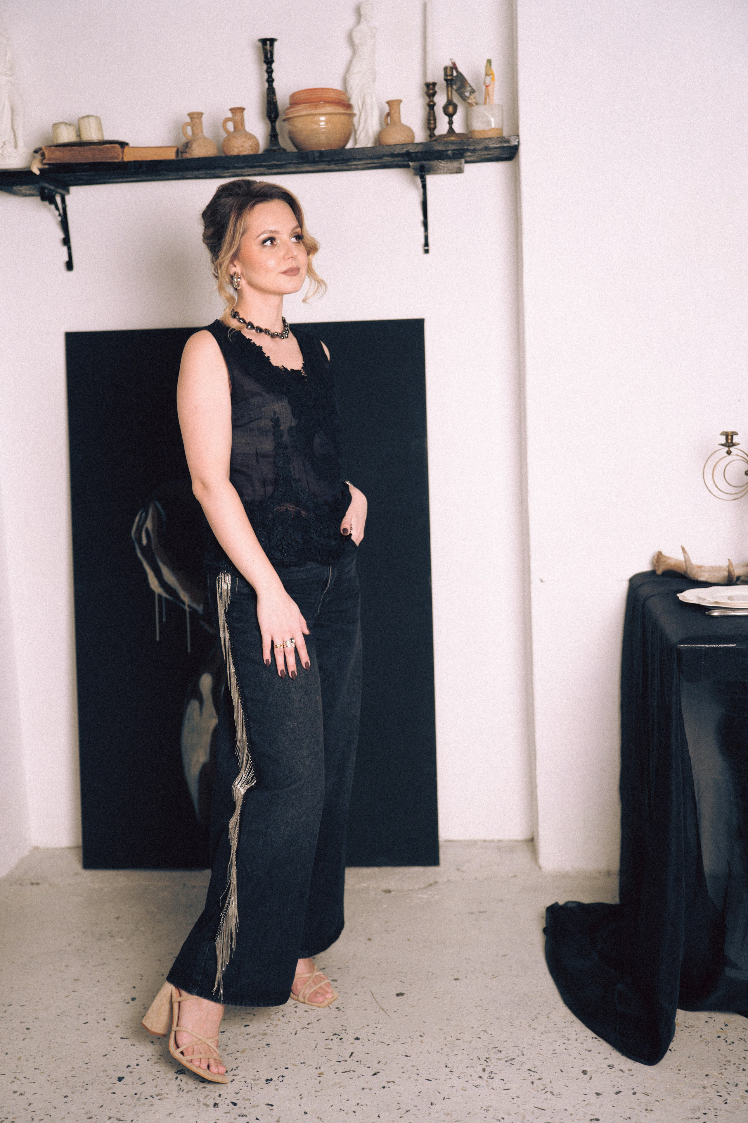 НОВОГОДНЯЯ ФОТОСЕСИИЯ В СТУДИИ ДЛЯ ДЕВУШКИ И ПРОГУЛКА ПО ЧЕРНЫШЕВСКОЙ. Профессиональный фотограф, Санкт-Петербург — Виктория Богомолова