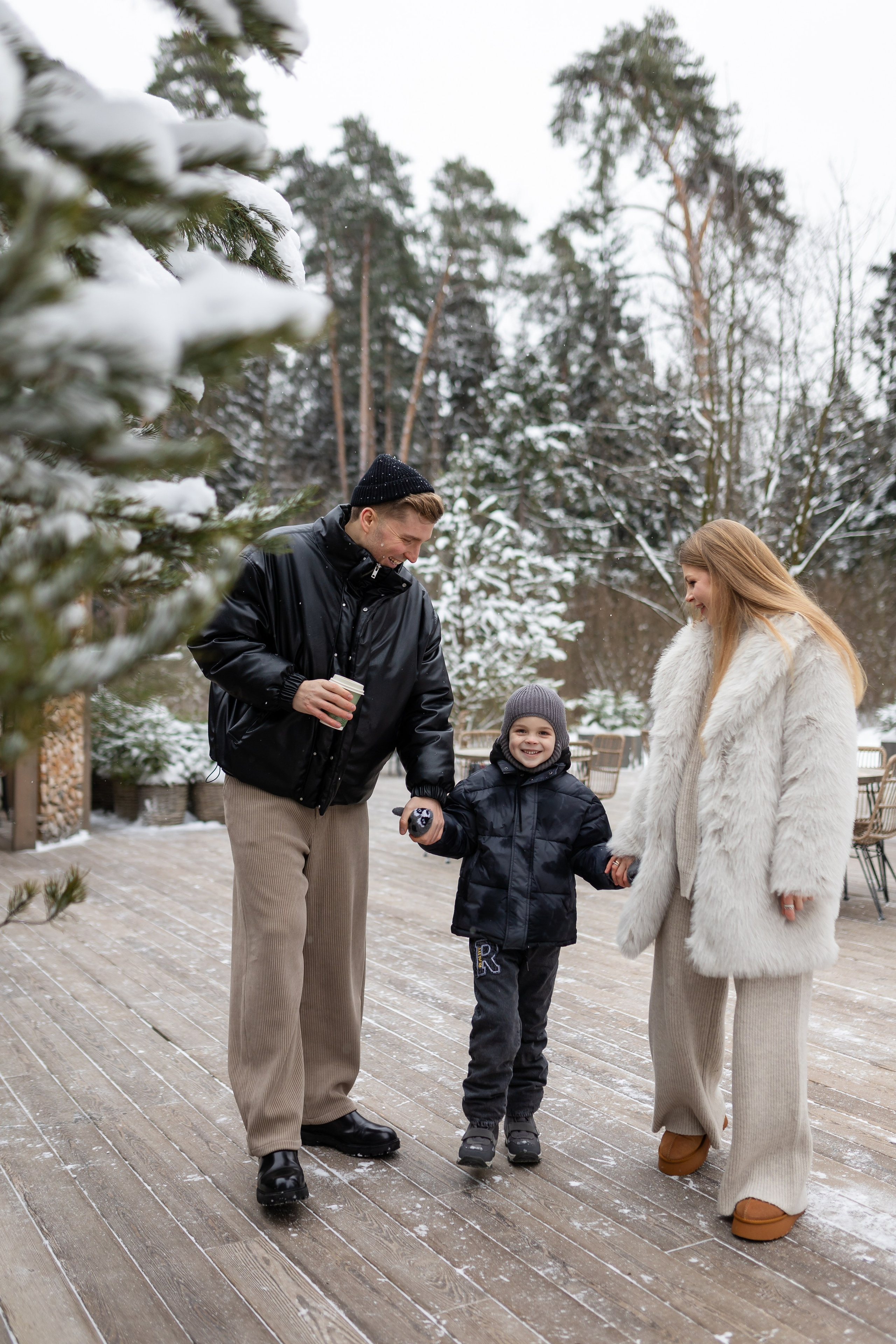 Зимний Мещерский парк. Фотограф в Москве Вероника Иньякова