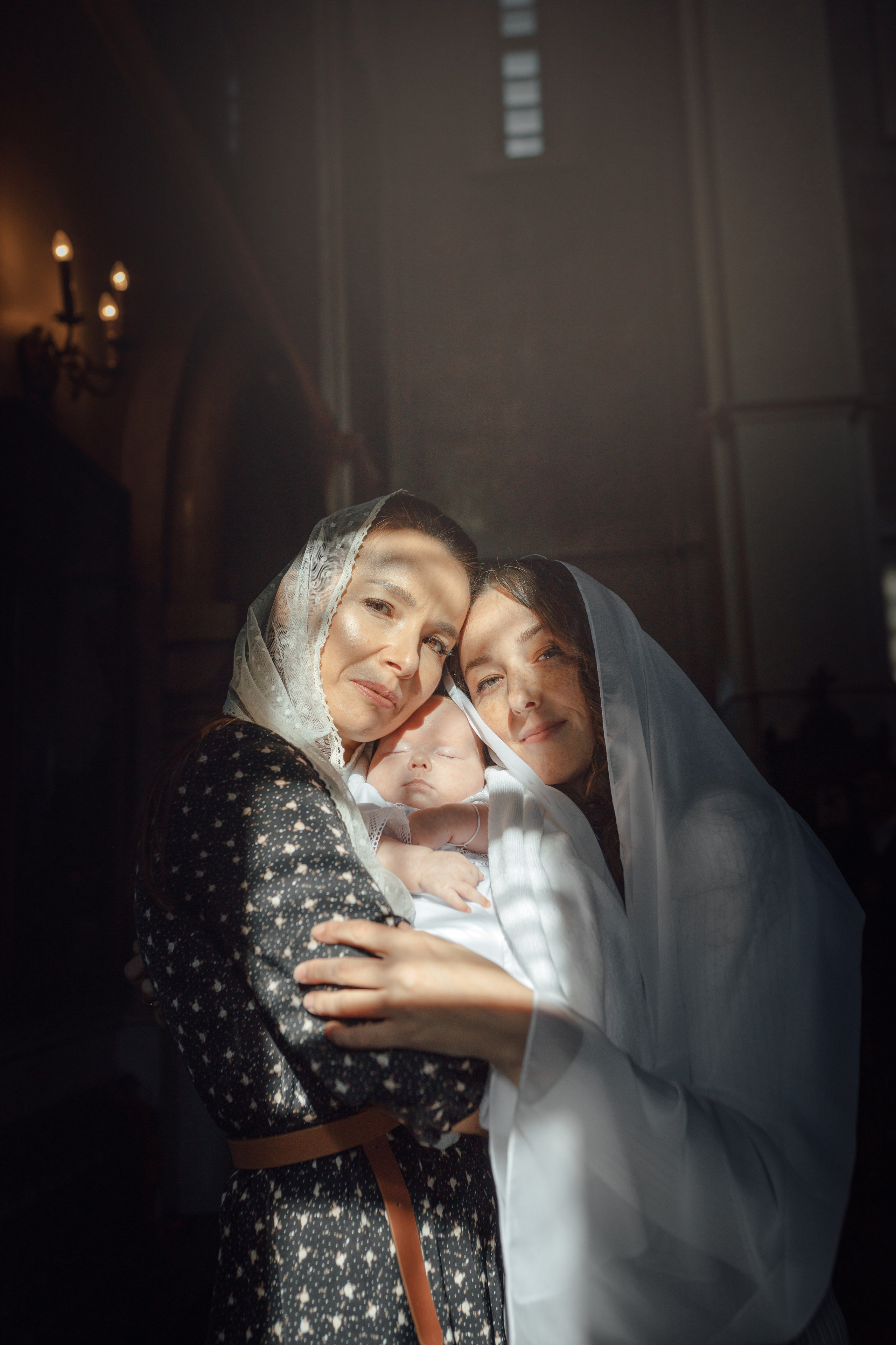 Крещение Тимура храм иконы Всех Скорбящих Радость, октябрь 2024