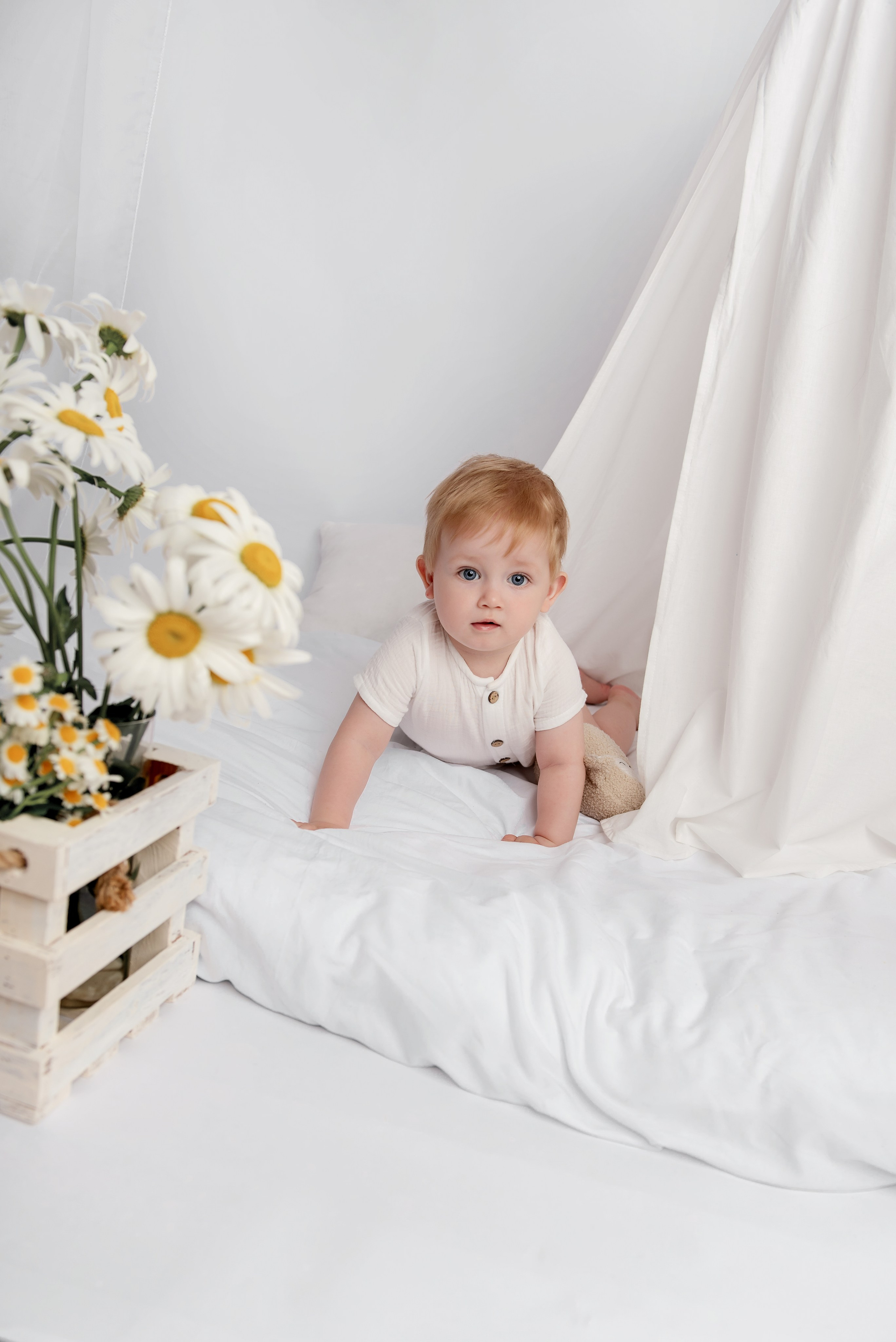 Ромашки. Детский фотограф в Долгопрудном и Москве