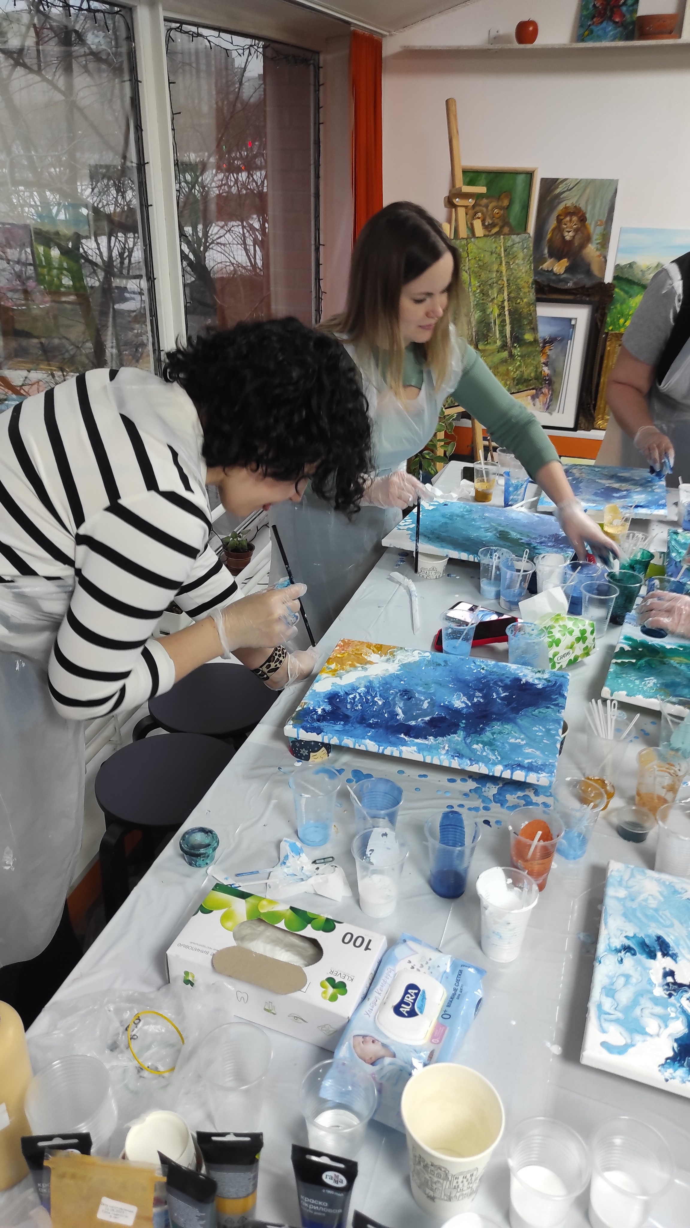 Арт-вечеринки. Арт-вечеринки и мастер-классы в Москве для взрослых и детей